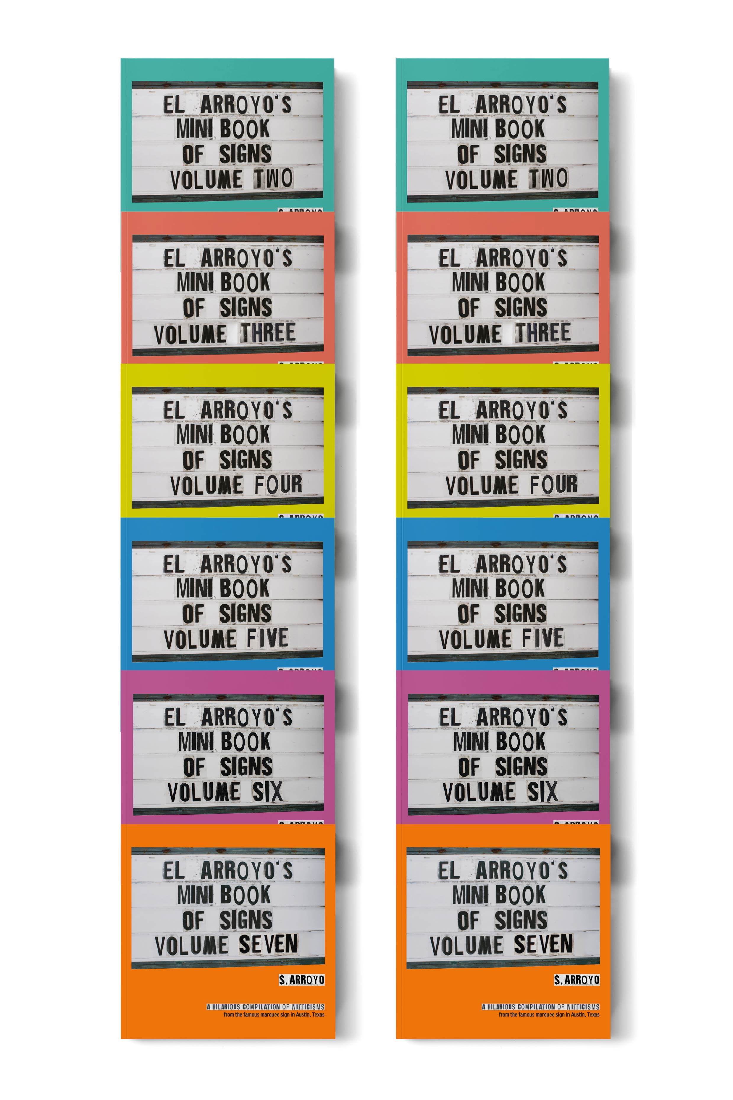 El Arroyo's Mini Book of Signs Bundle: Volumes 2-7