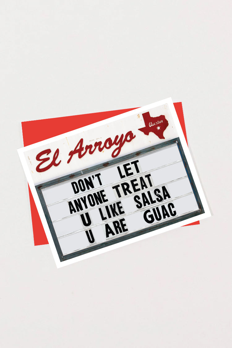 Greeting Card - U ARE GUAC - Blank Inside