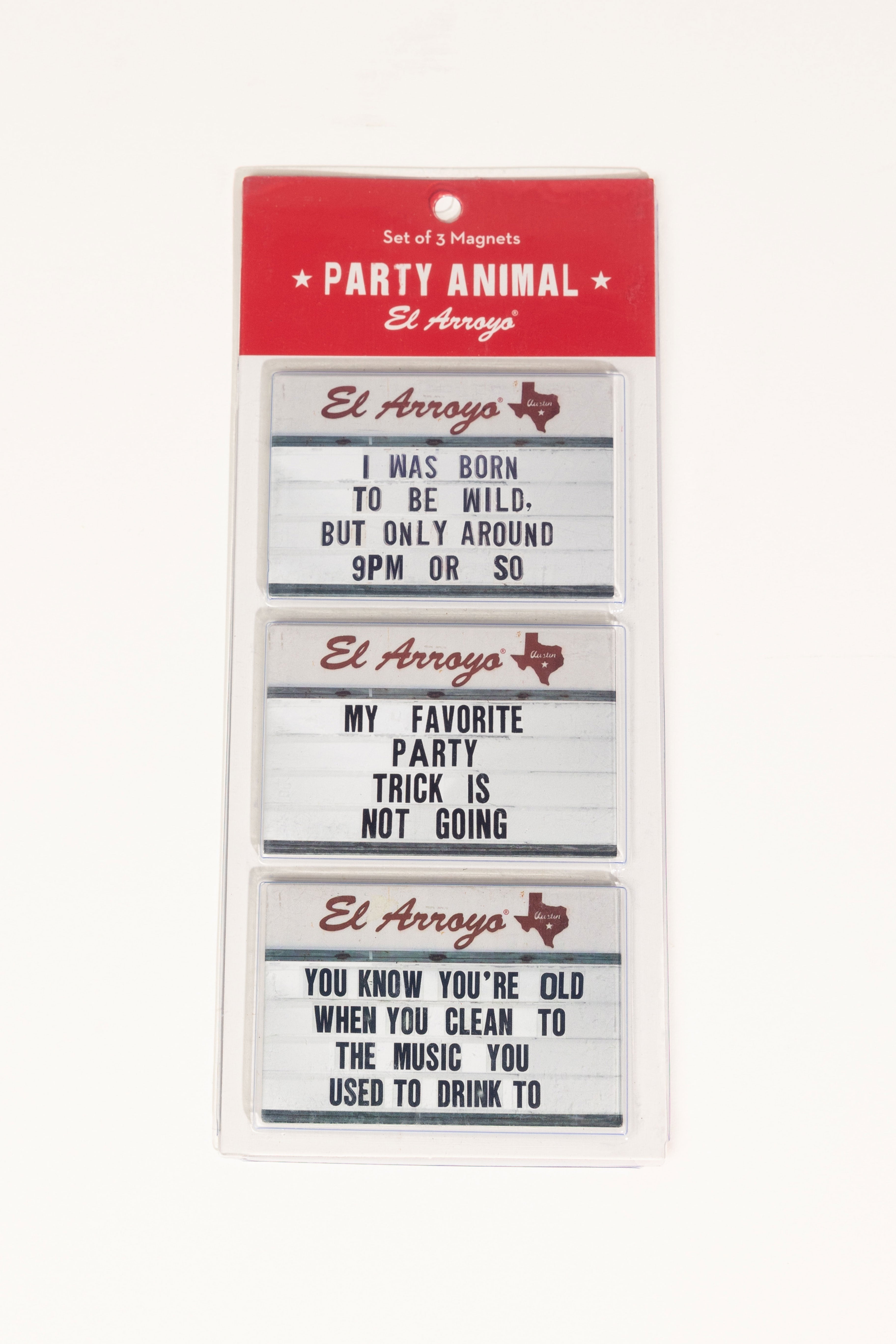 Magnet Set - Party Animal (Classic Marquee)