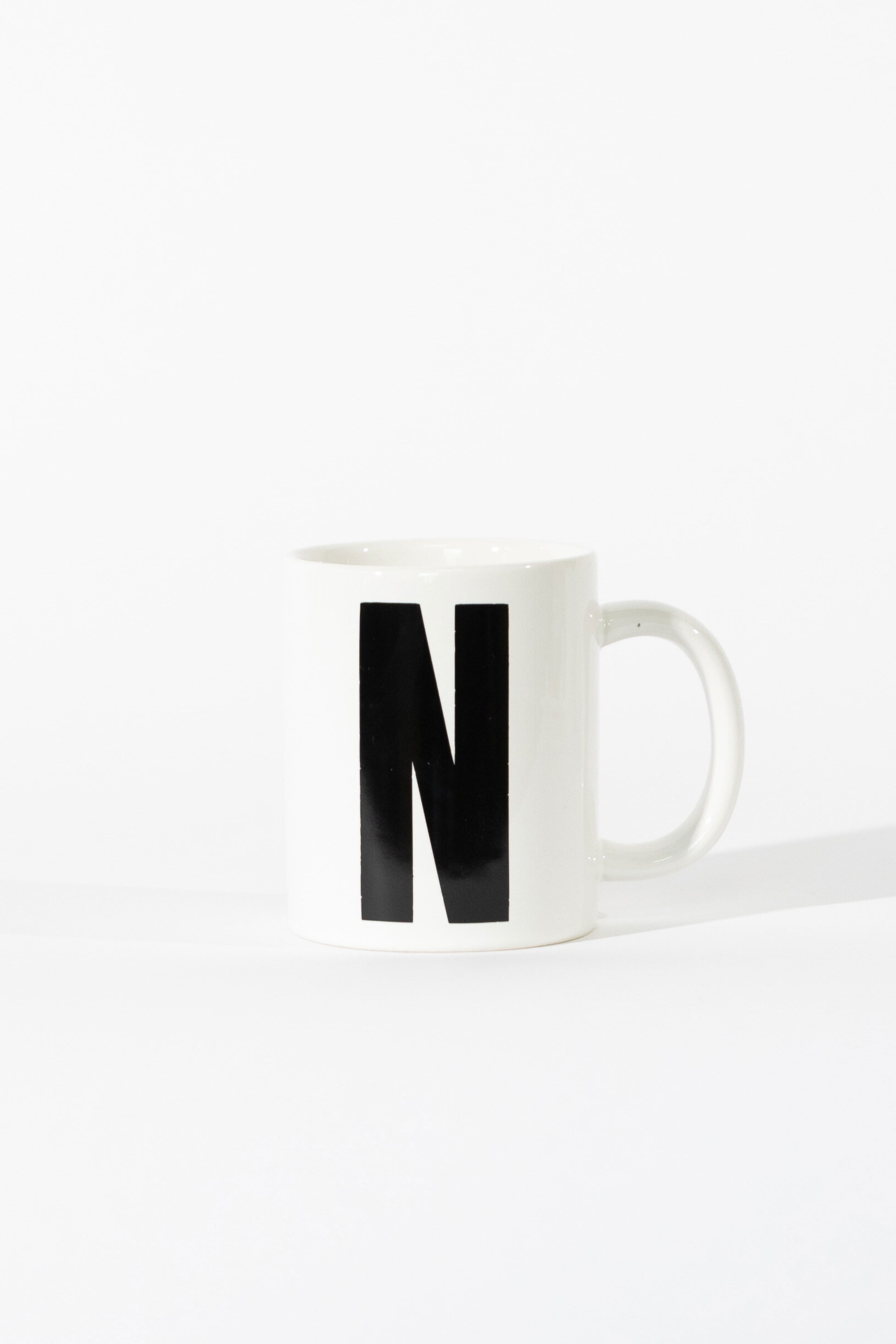 12oz Marquee Monogram Mug - N