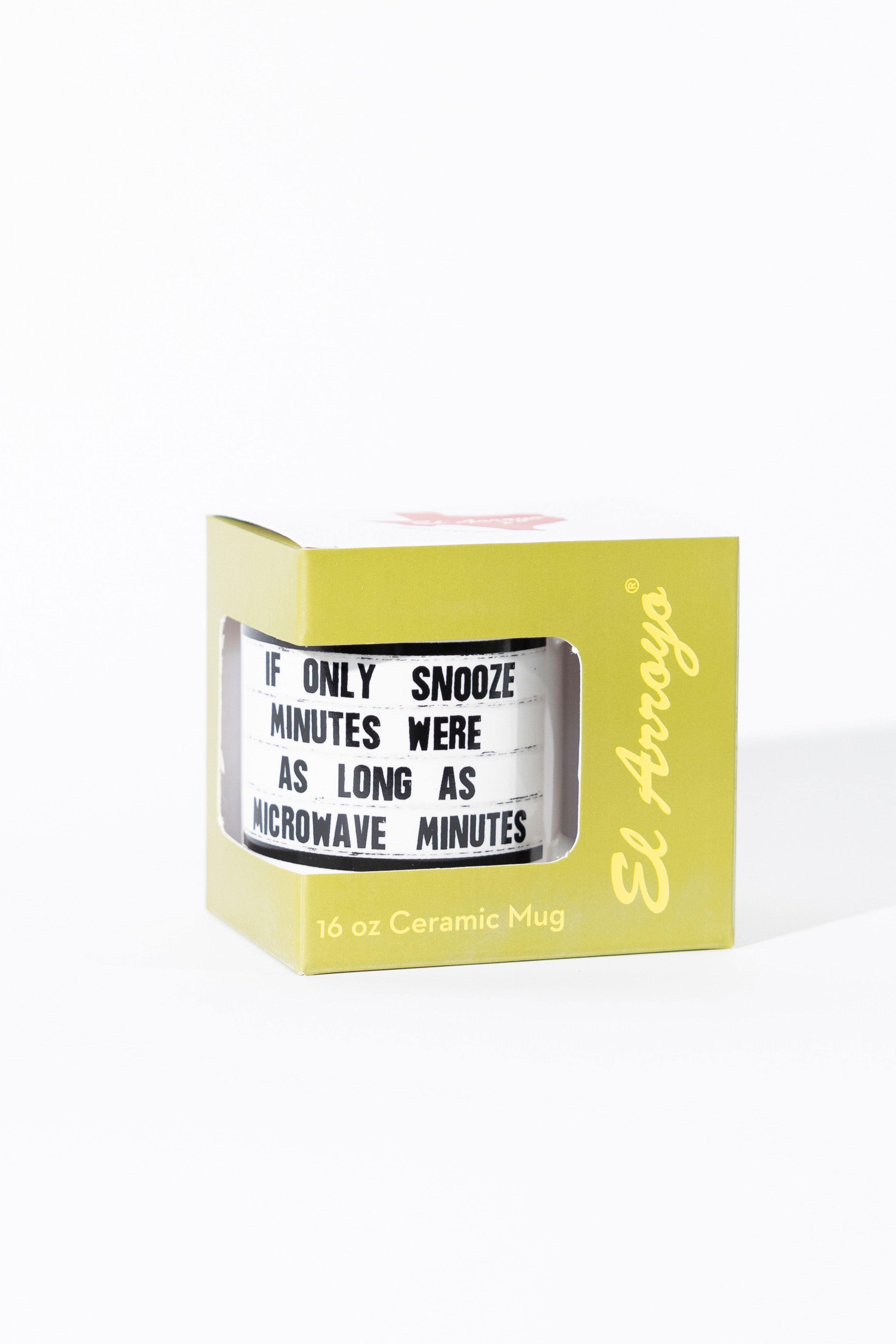 Coffee Mug 16oz - Snooze Minutes