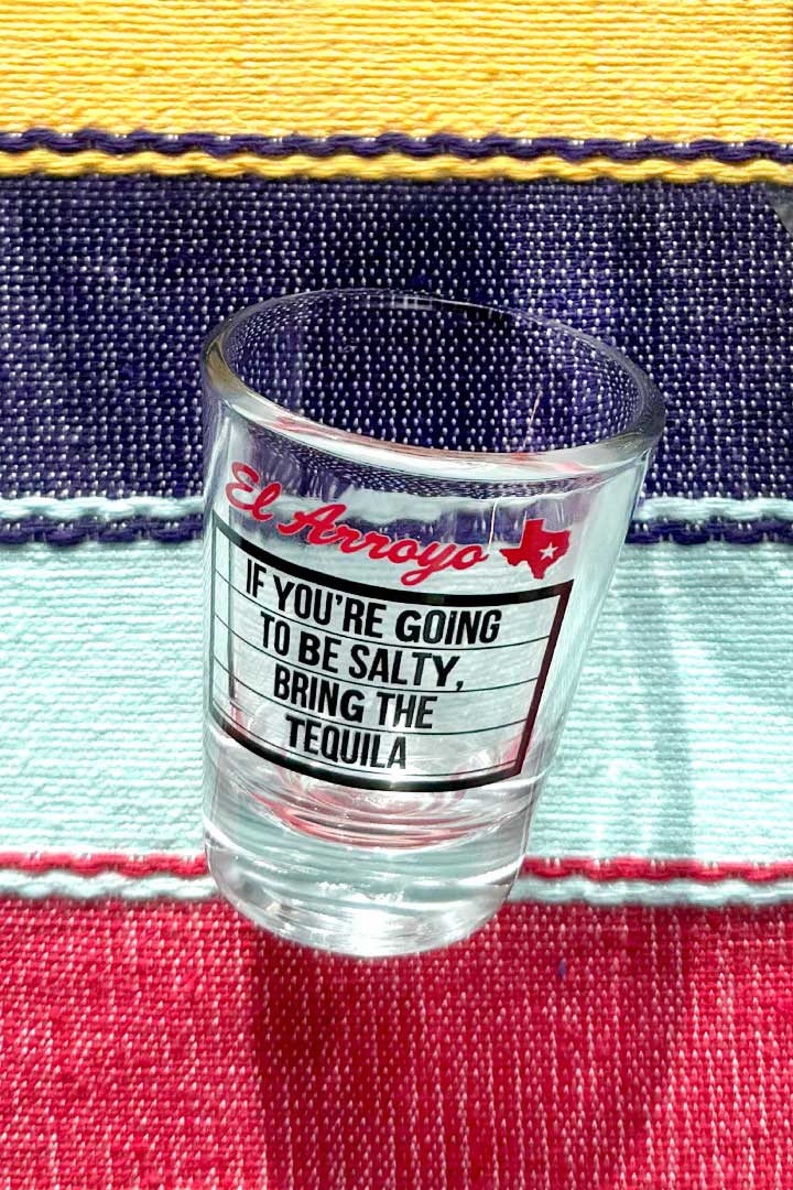 Marquee Shot Glass - Be Salty
