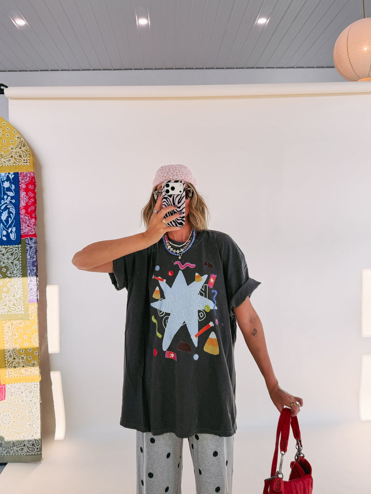 Candy Club Tee - Charcoal 2