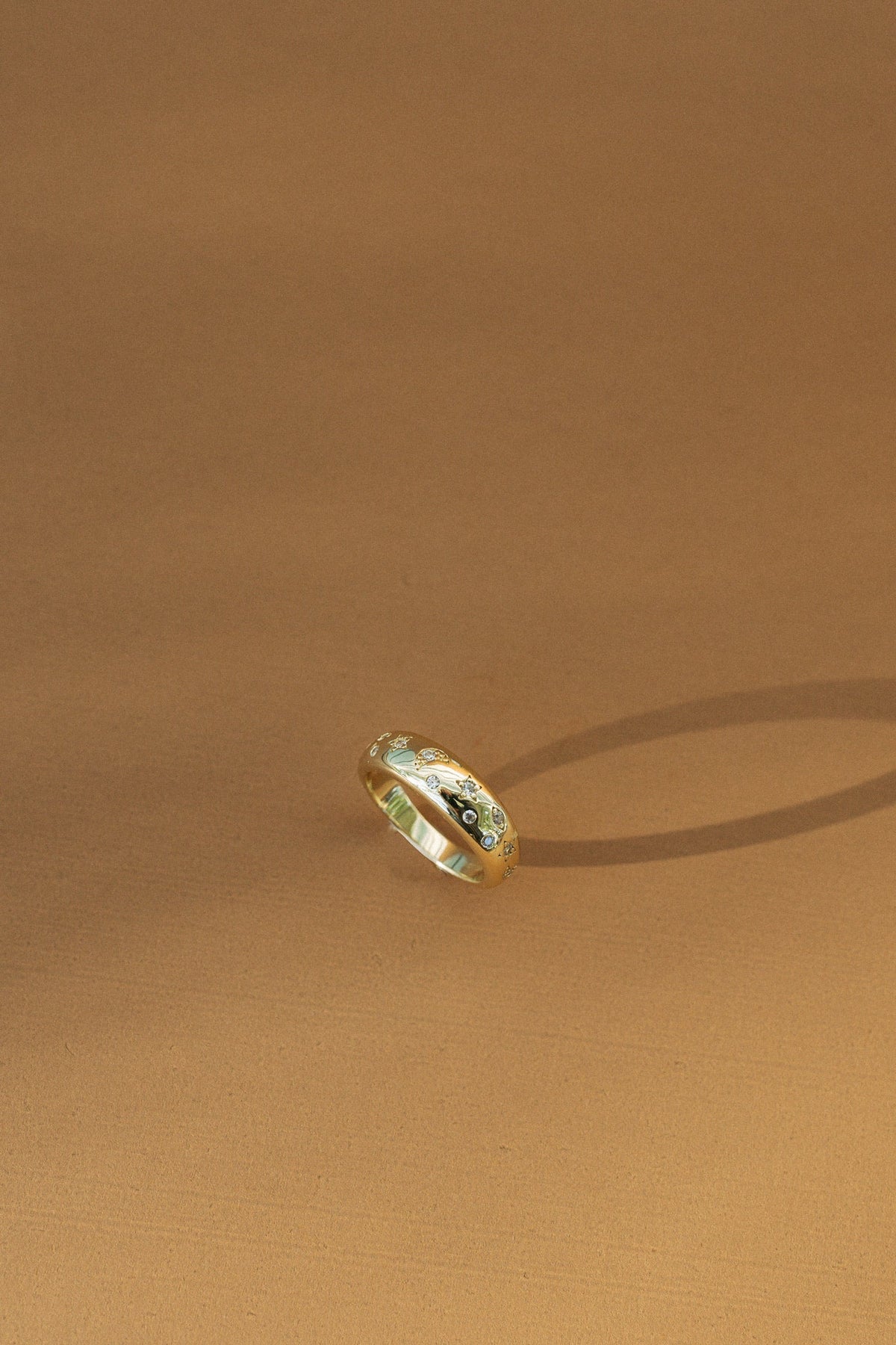 14K Luxe Star Crossed Ring
