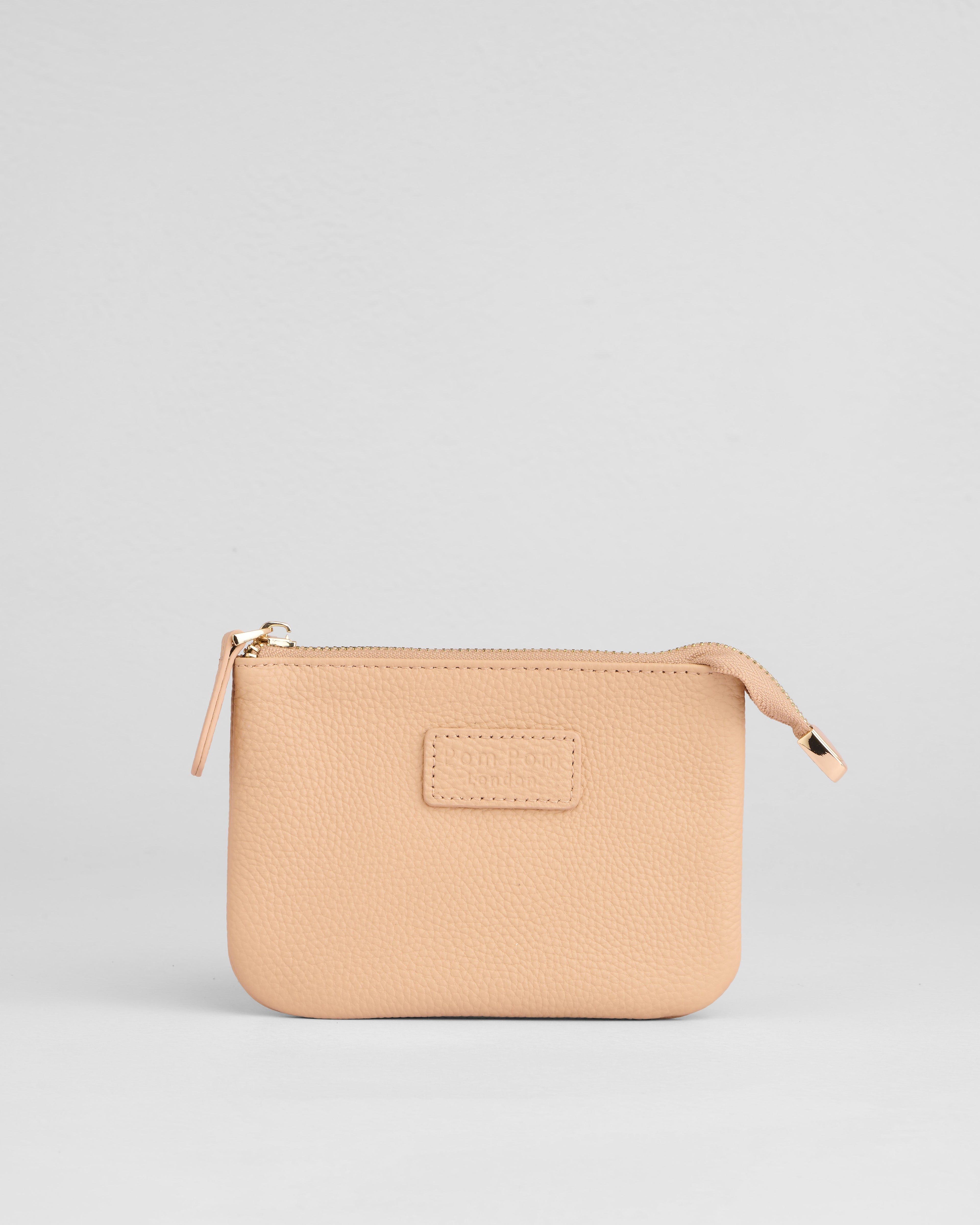 Chelsea Coin Purse Almond Beige