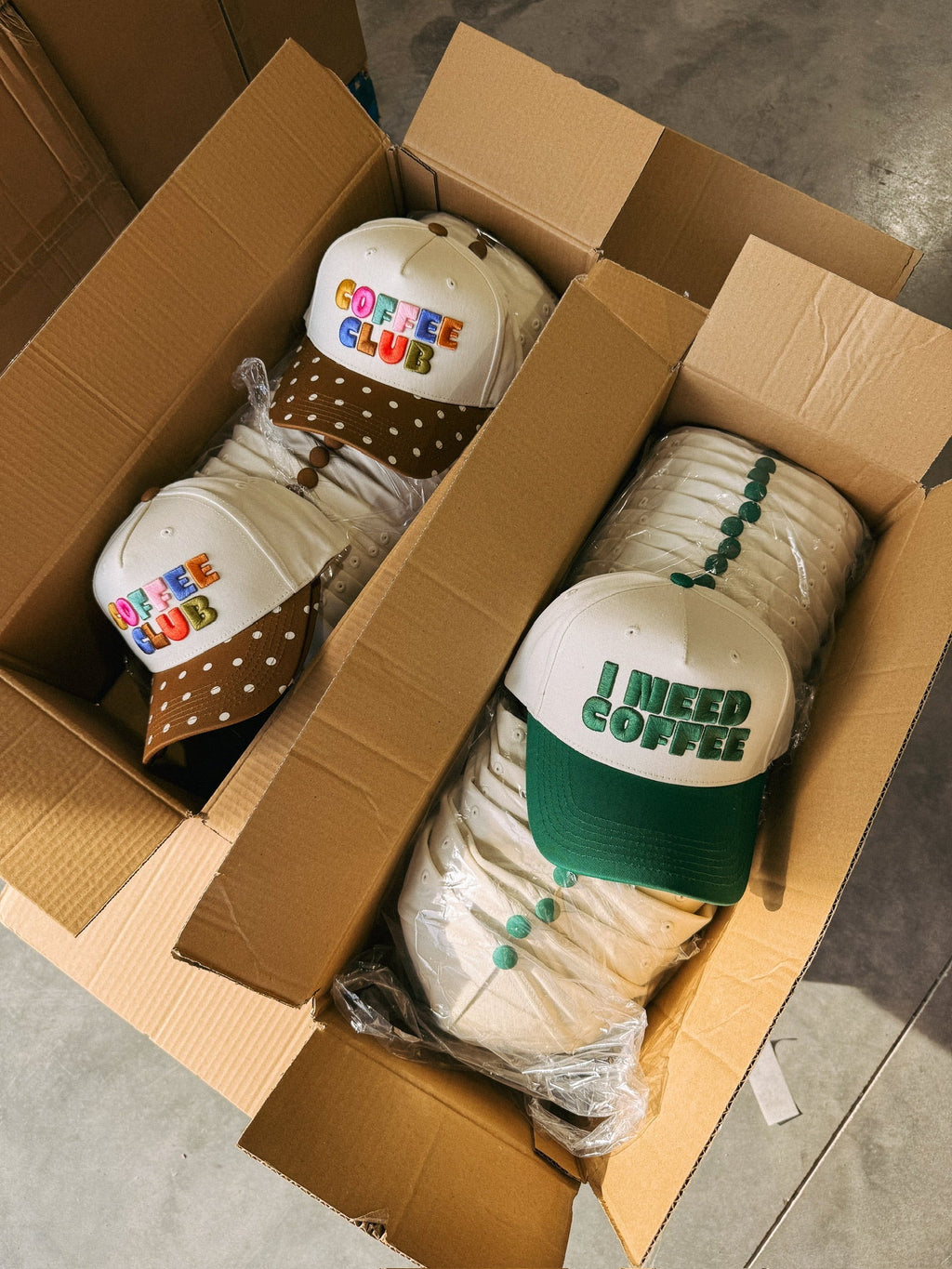 Coffee Club Trucker Hat