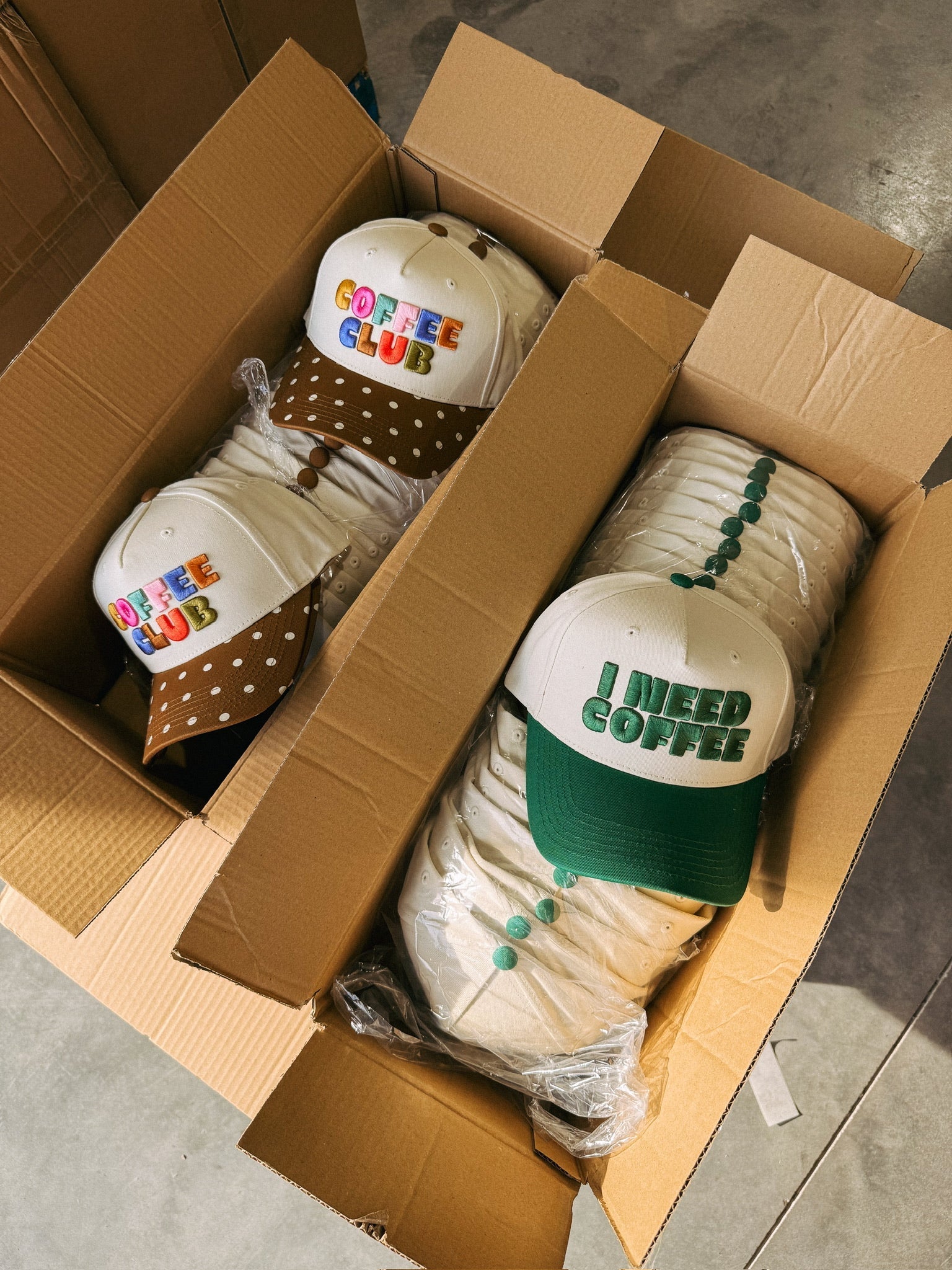 Coffee Club Trucker Hat