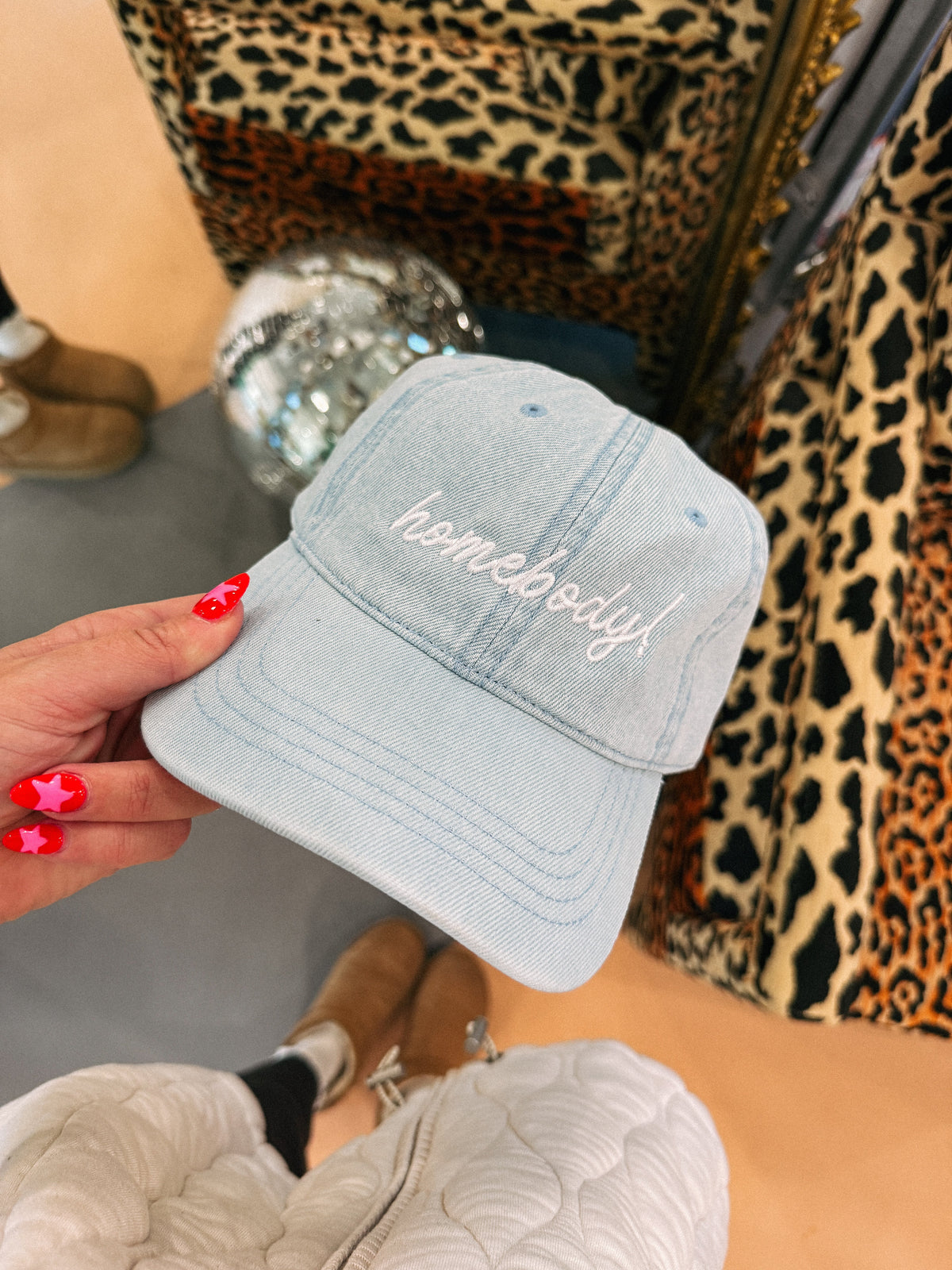 Homebody Dad Cap - Denim