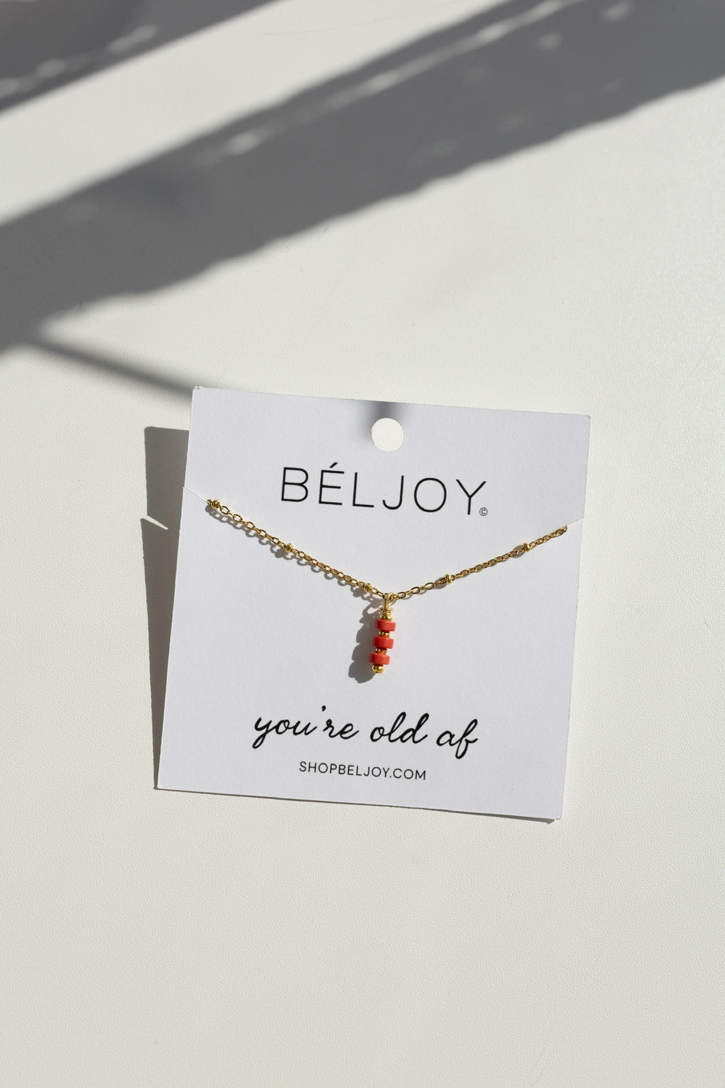 You're Old AF - Gift Necklace