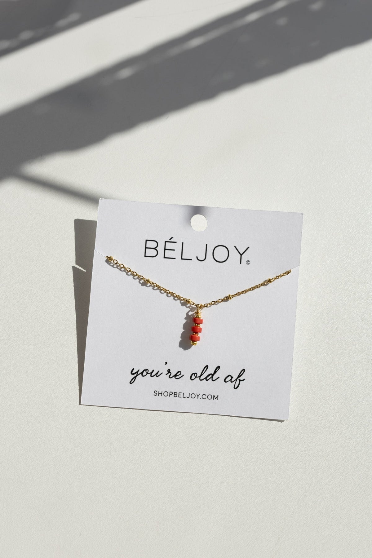 You're Old AF - Gift Necklace