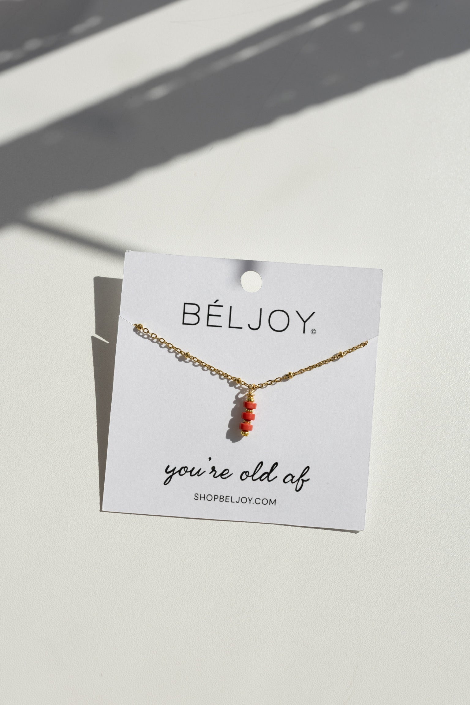 You're Old AF - Gift Necklace