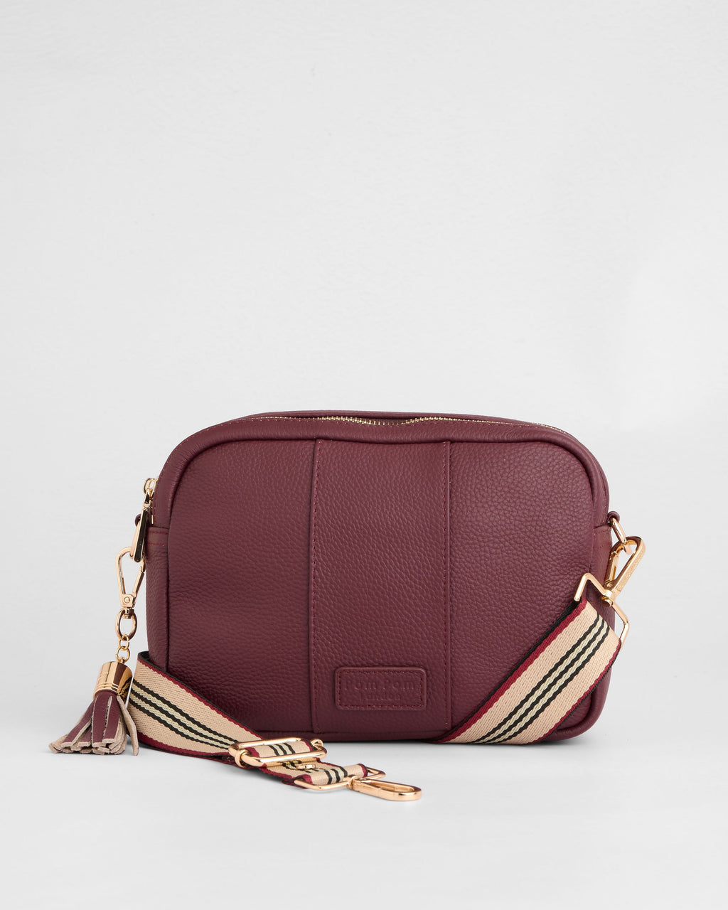 Pom Pom London City Duo Dark Maroon