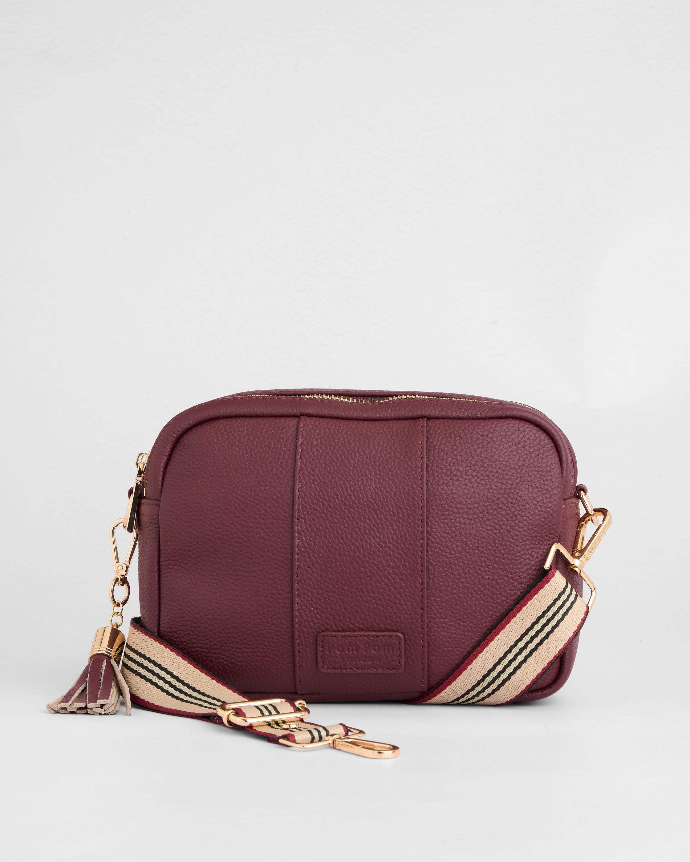 Pom Pom London City Duo Dark Maroon