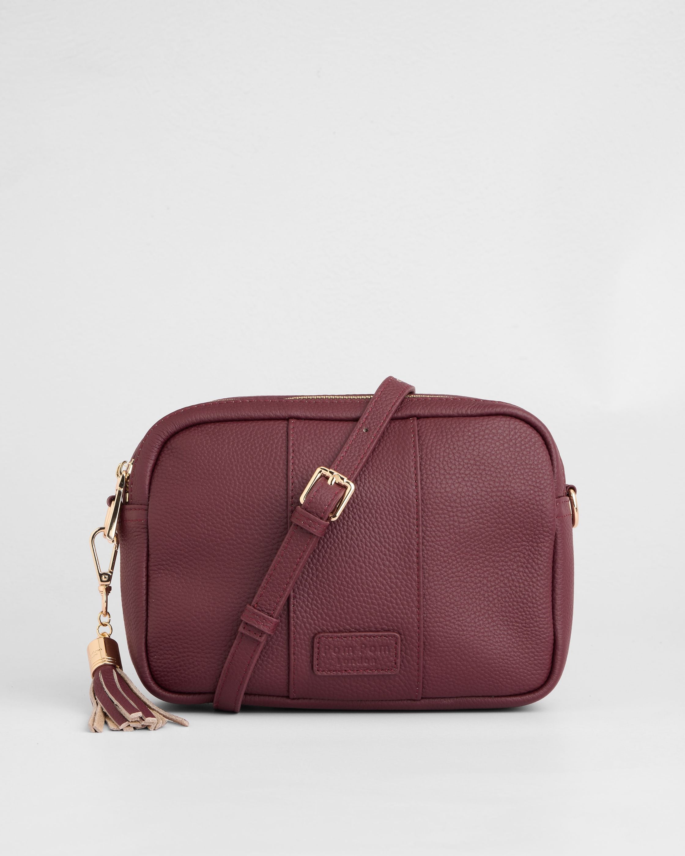Pom Pom London City Duo Dark Maroon