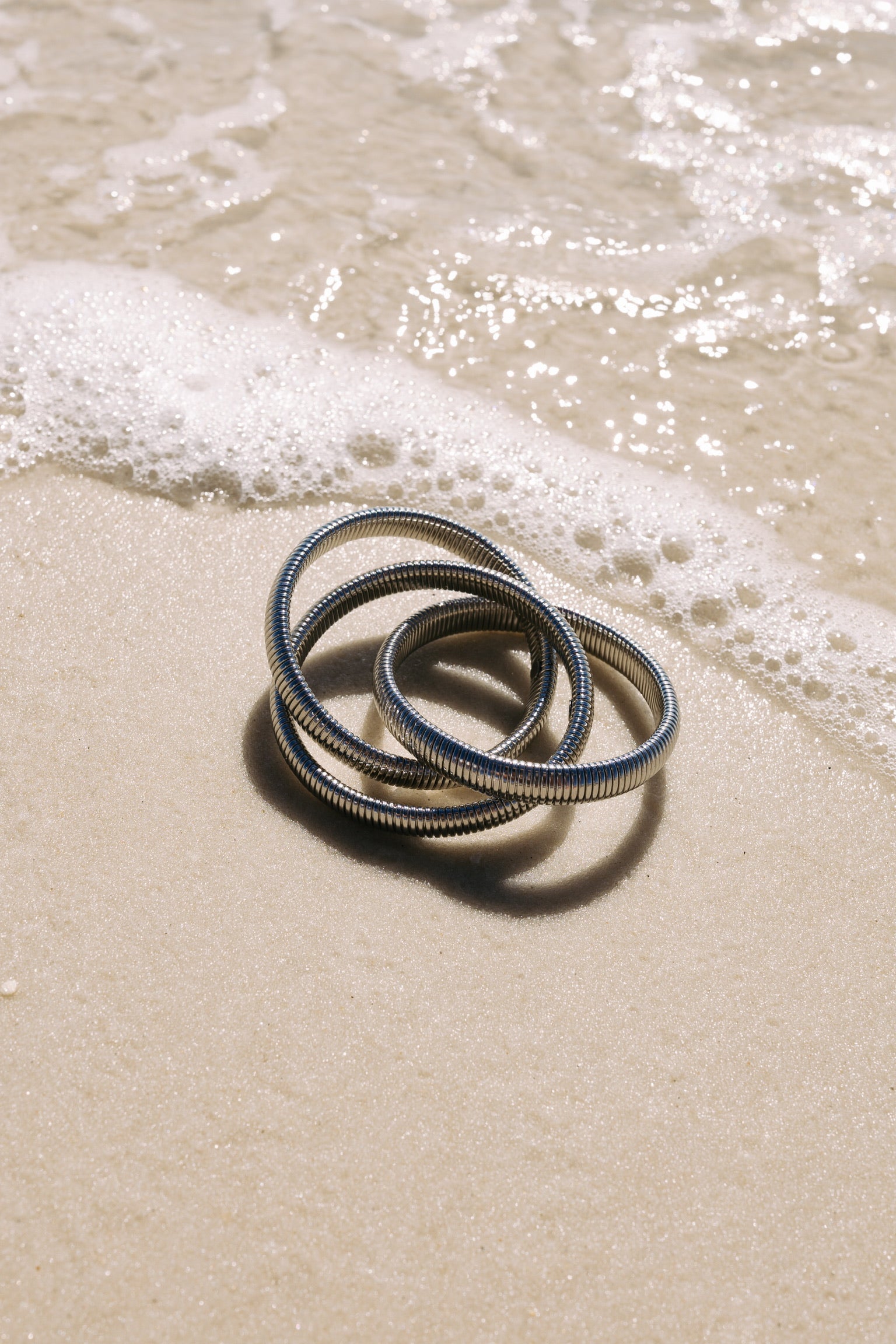 Triple Stack Bracelet - Silver