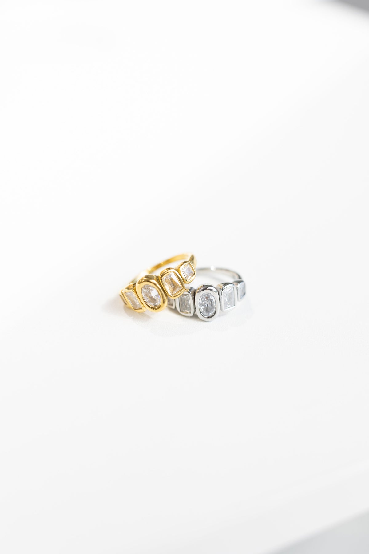 Rowan Bezel Crystal Ring