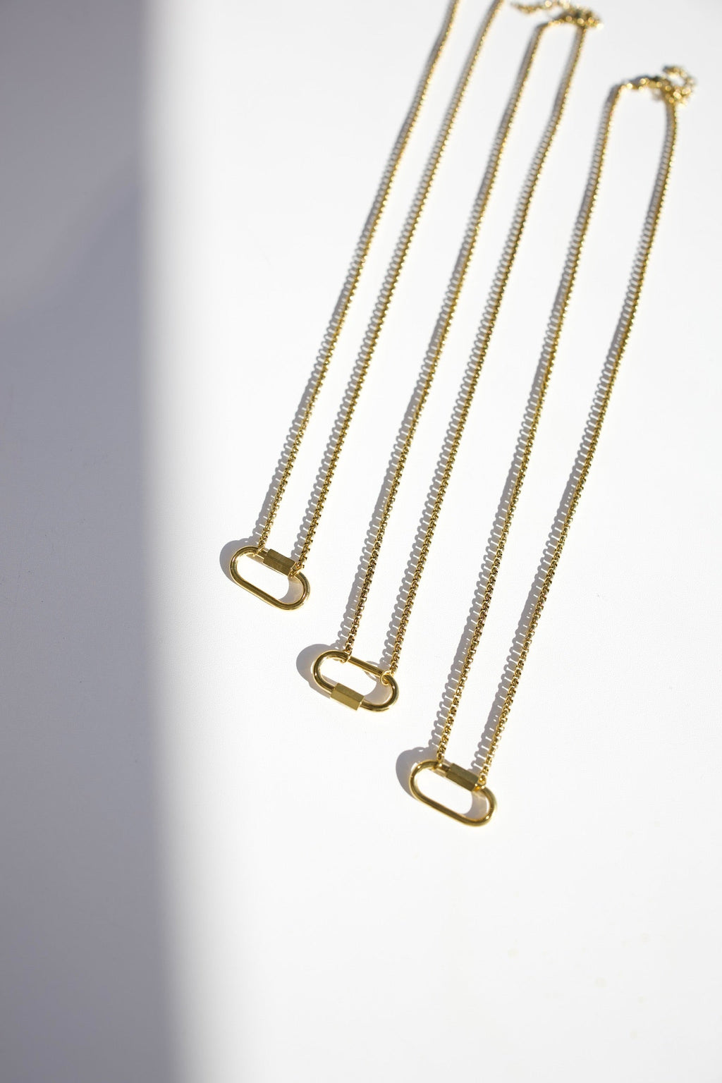 A Little Carabiner Necklace