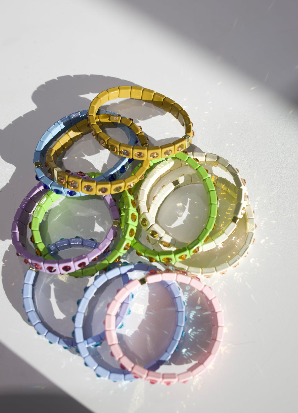 Sylvie Gemstone Bracelet || Choose Color