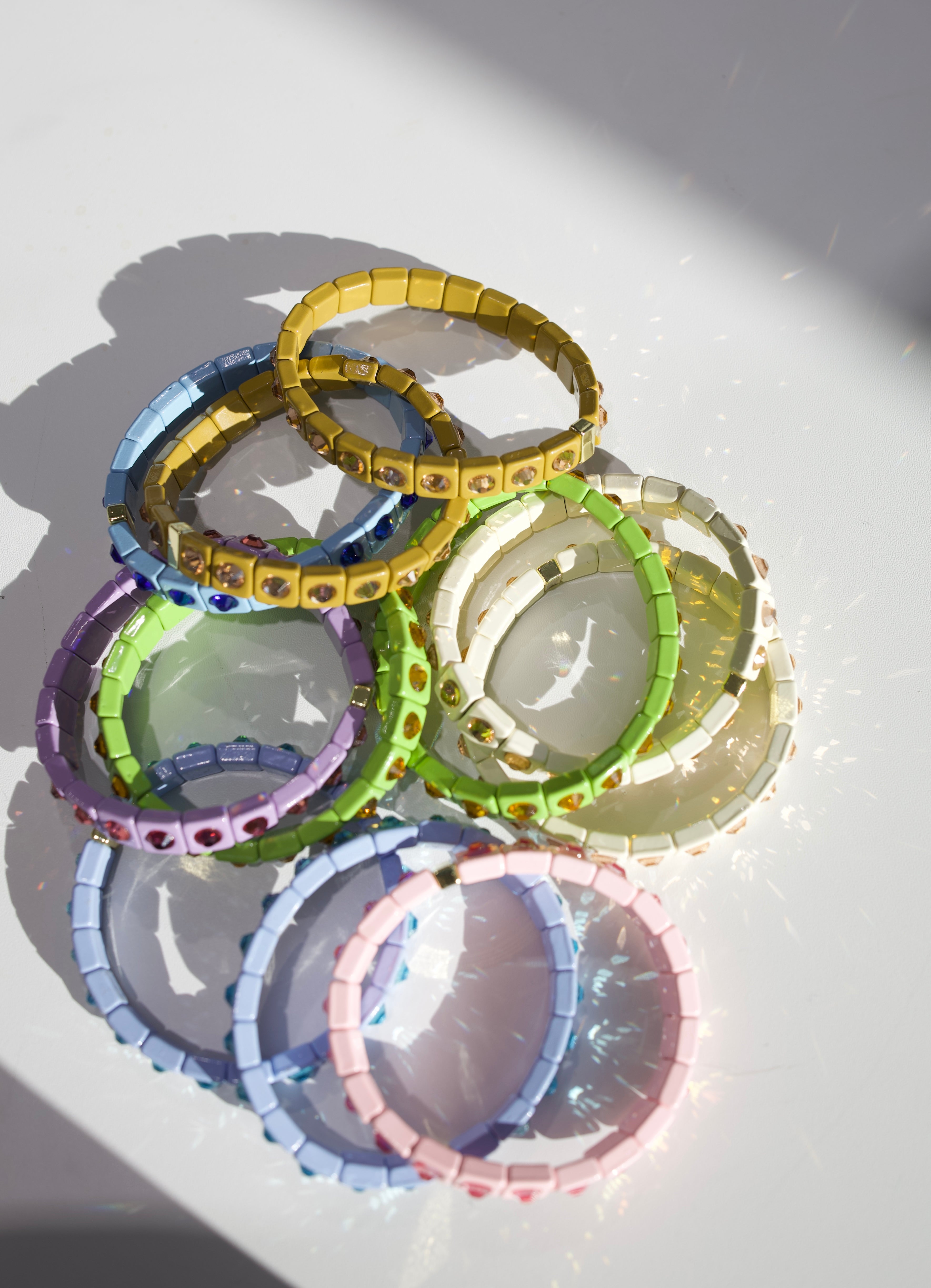Sylvie Gemstone Bracelet || Choose Color