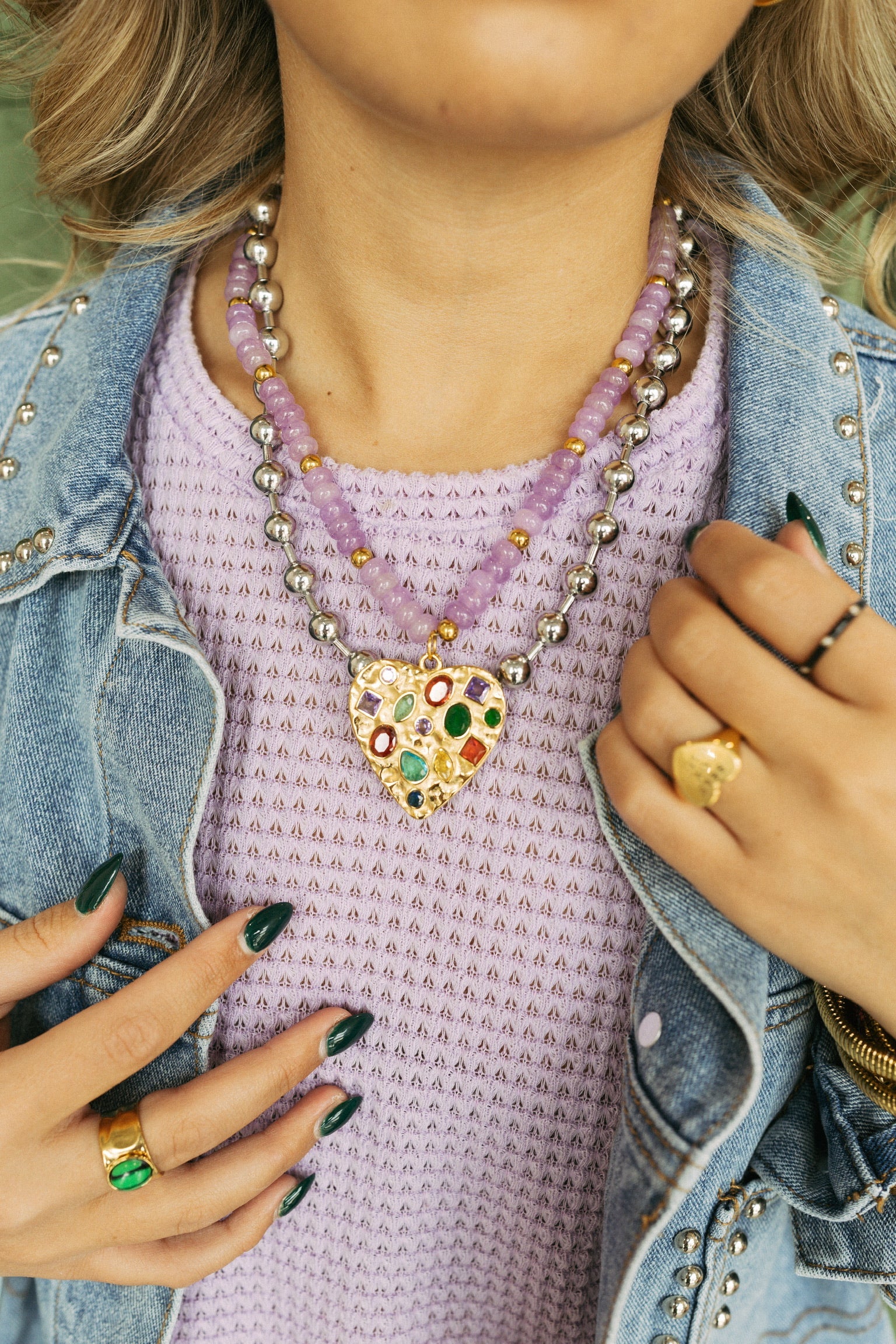 unique layering necklace
chunky statement necklace
bubble chain necklace
bracha necklace dupe
bubble bead necklace
bubble beaded necklace
trendy gold necklace
trendy silver necklace
mixed metal necklace