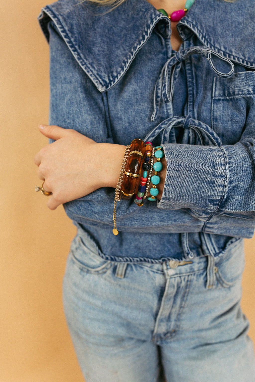 Binks Stretch Bracelet - Tortoise