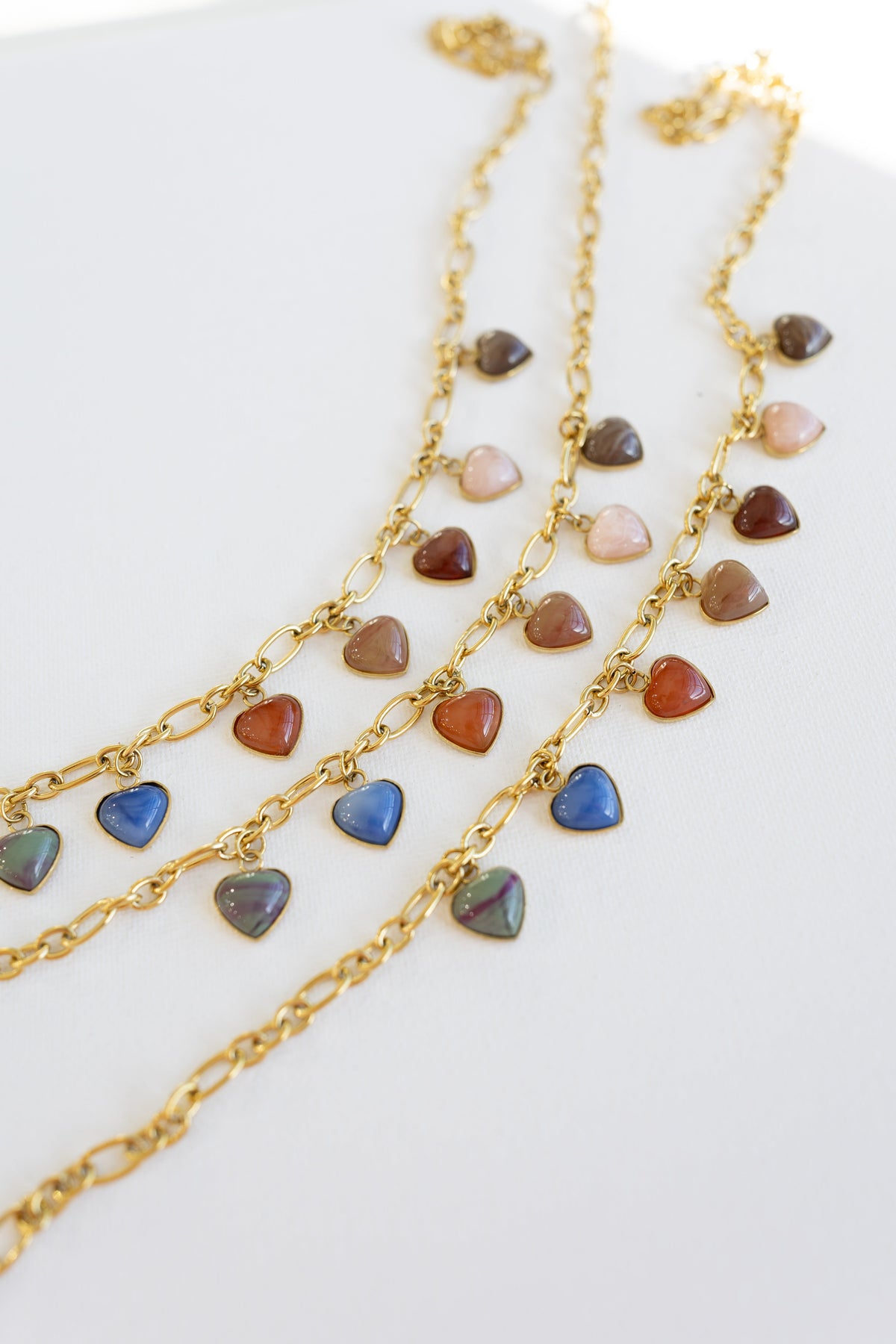 Renaissance Heart Charm Necklace