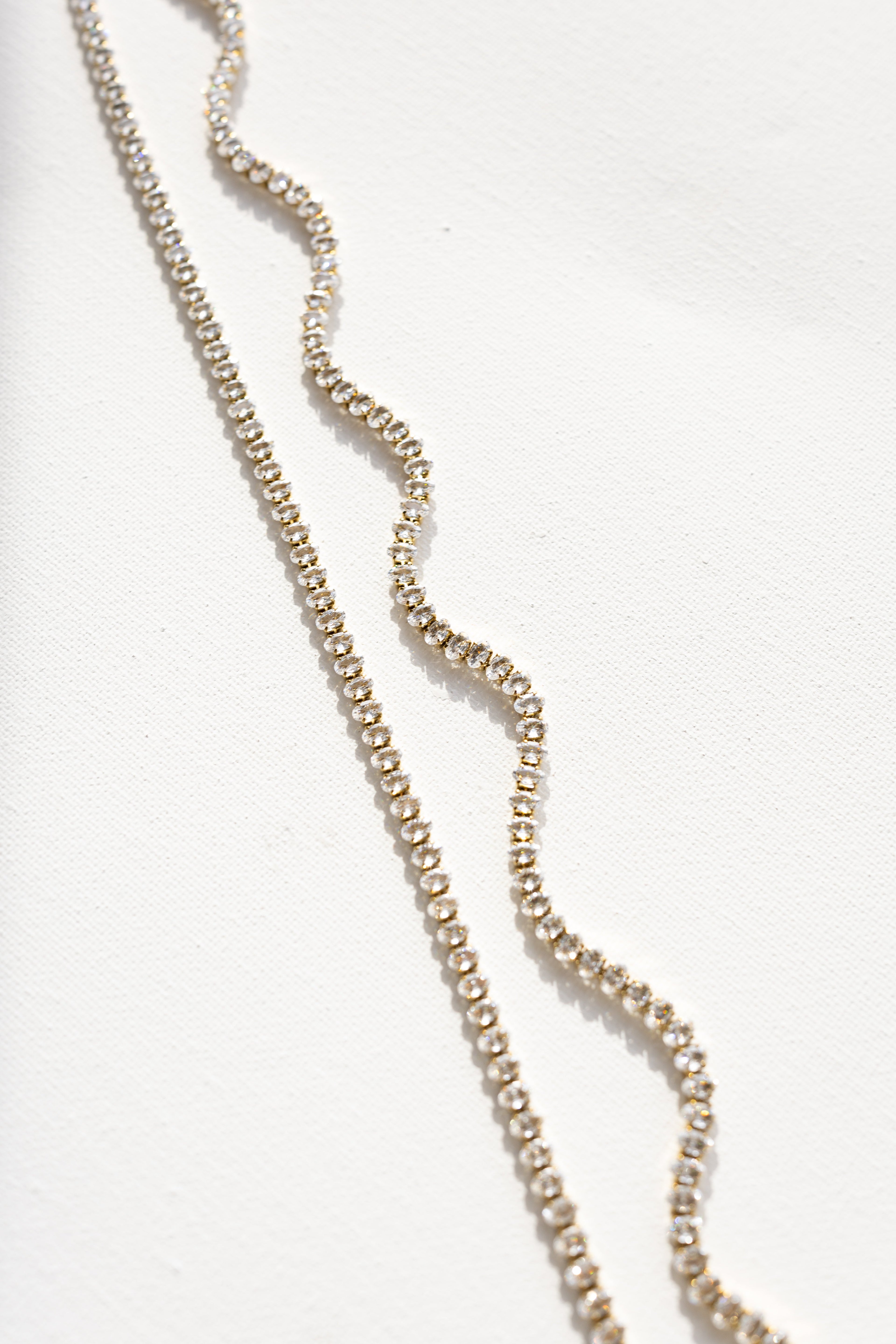 Henrietta Oval Tennis Necklace