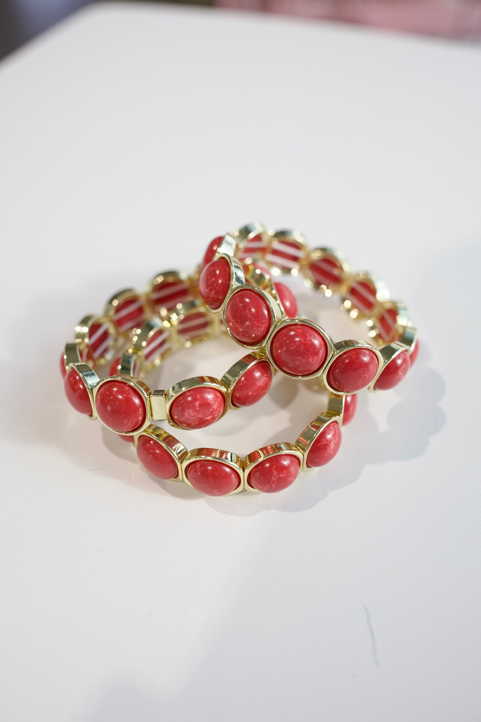 Britt Bold Gemstone Bracelet || Choose Color