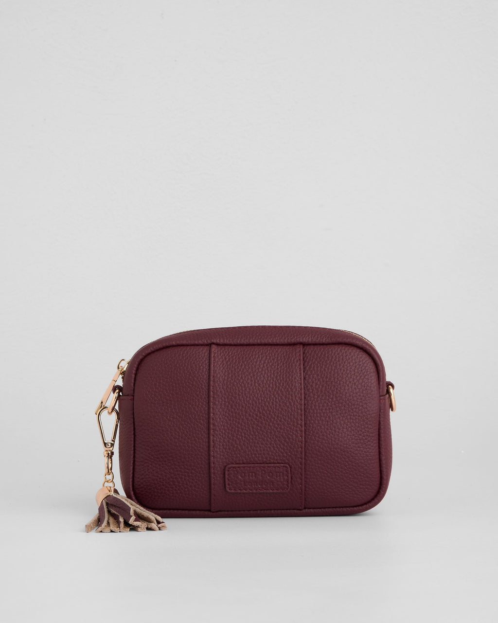 Pom Pom London City Mini Dark Maroon