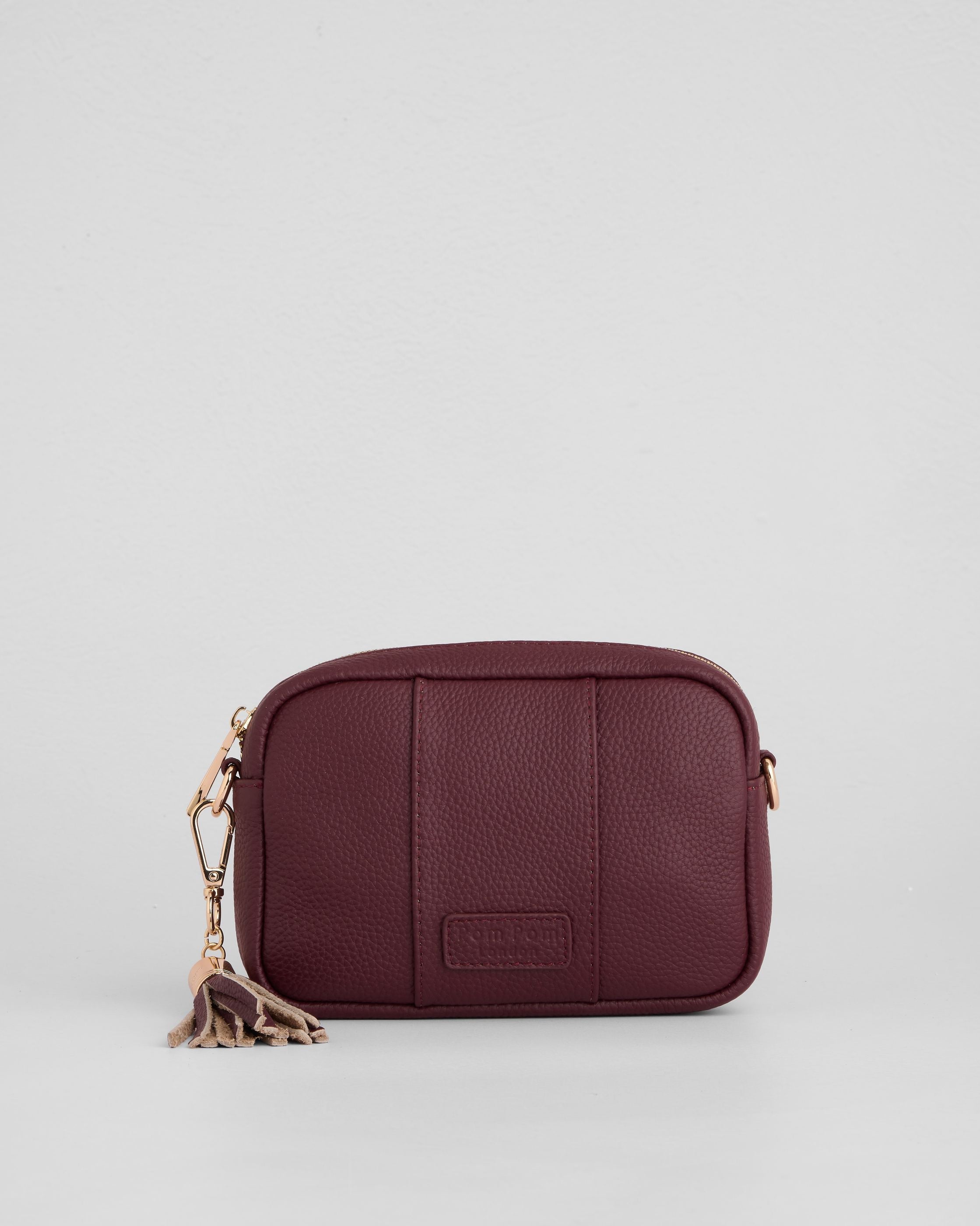 Pom Pom London City Mini Dark Maroon