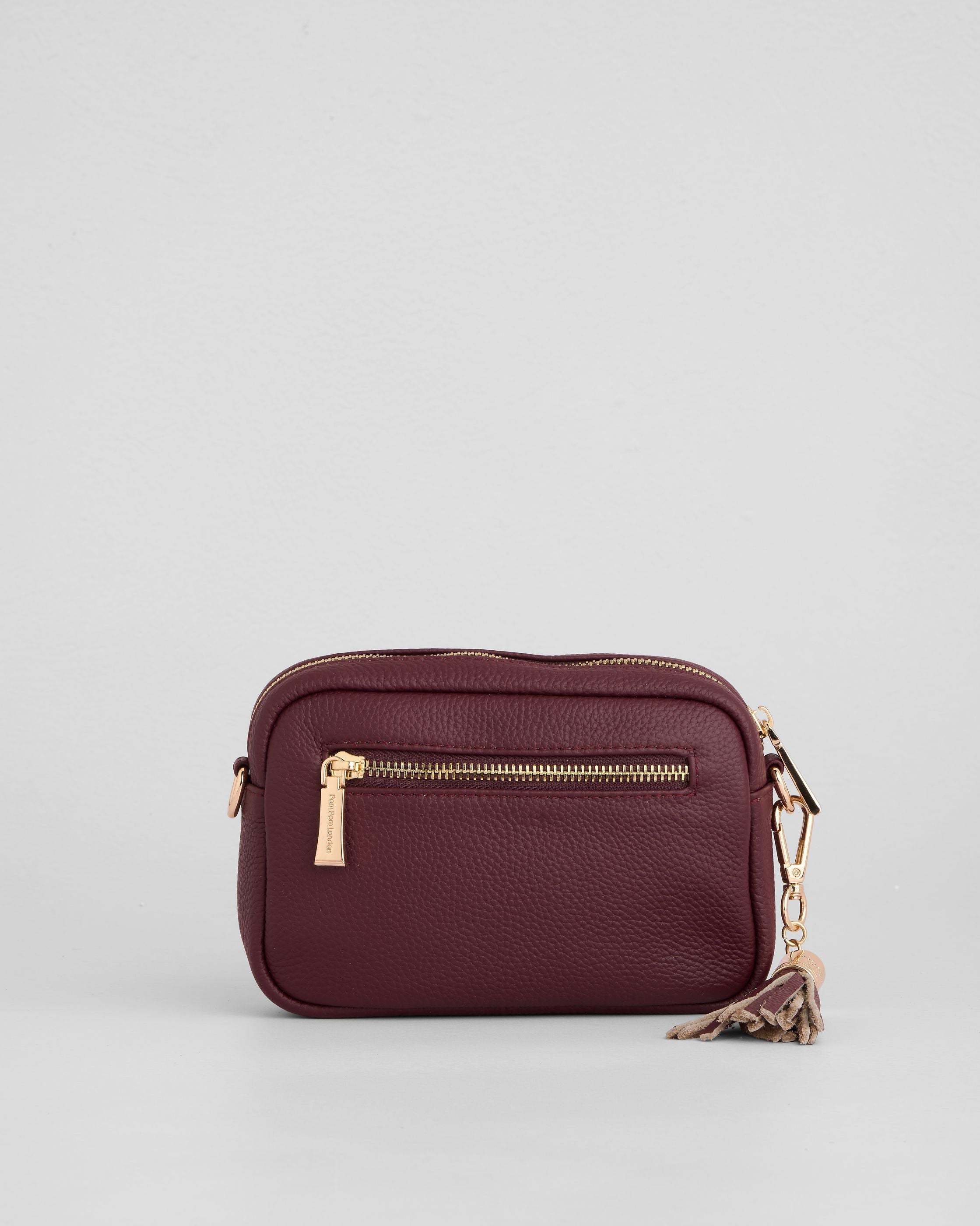 Pom Pom London City Mini Dark Maroon