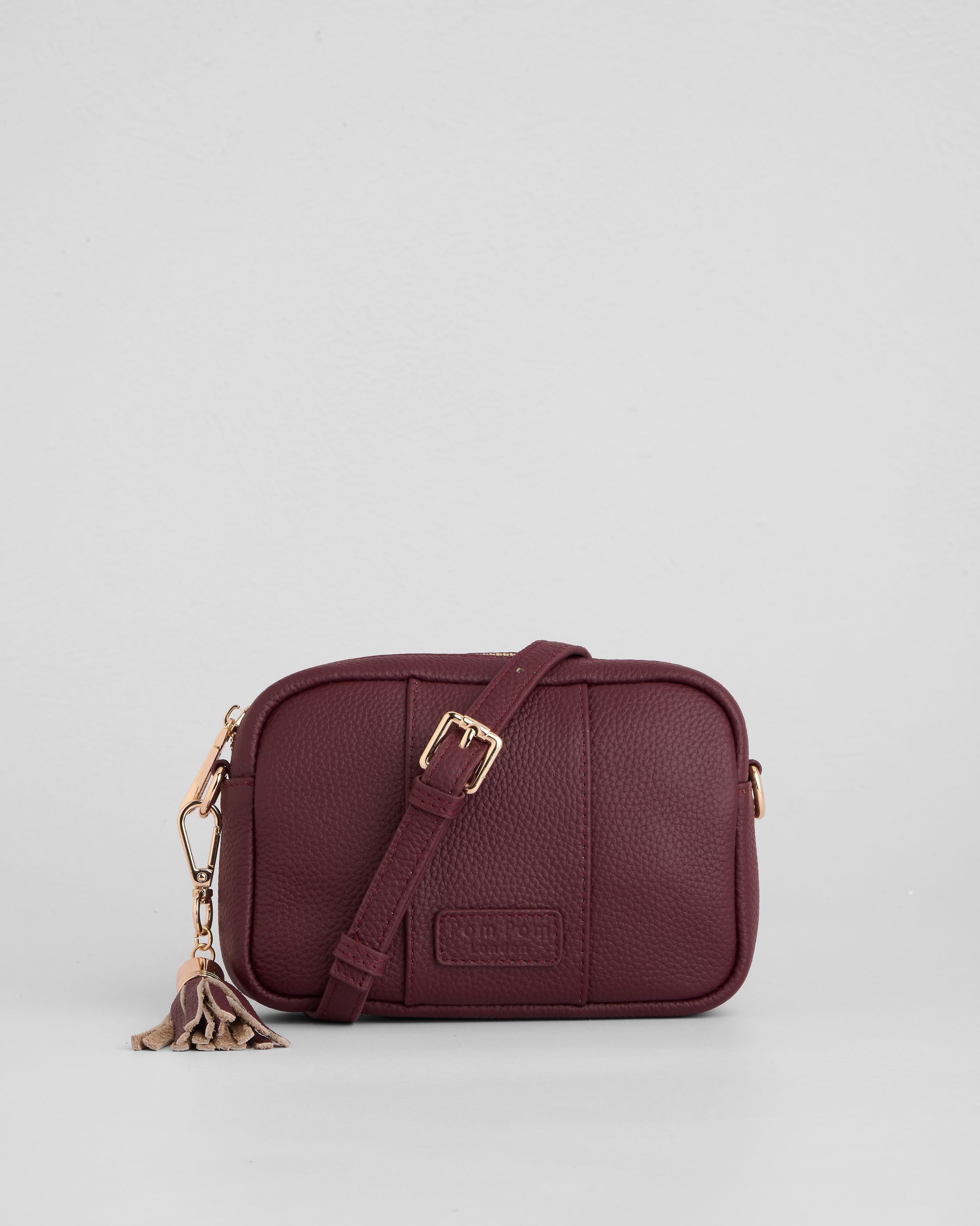 Pom Pom London City Mini Dark Maroon