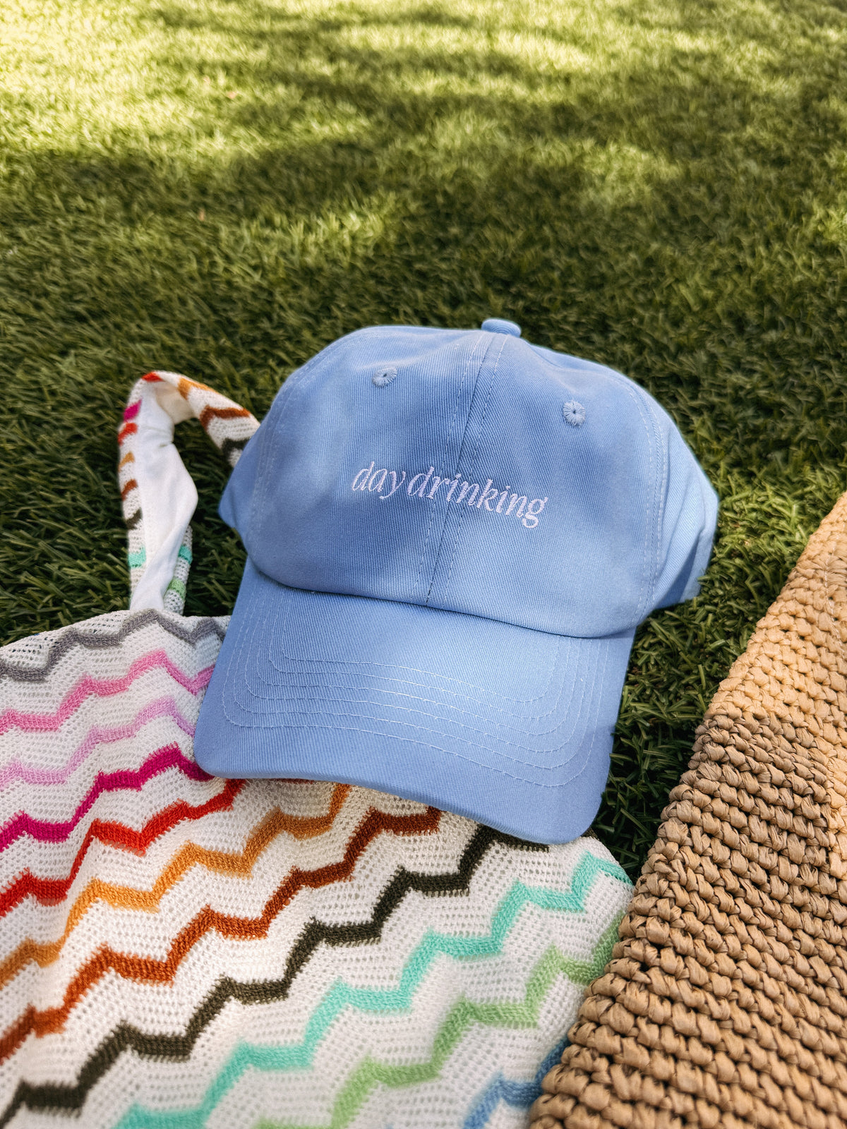 Day Drinking Dad Cap - Blue