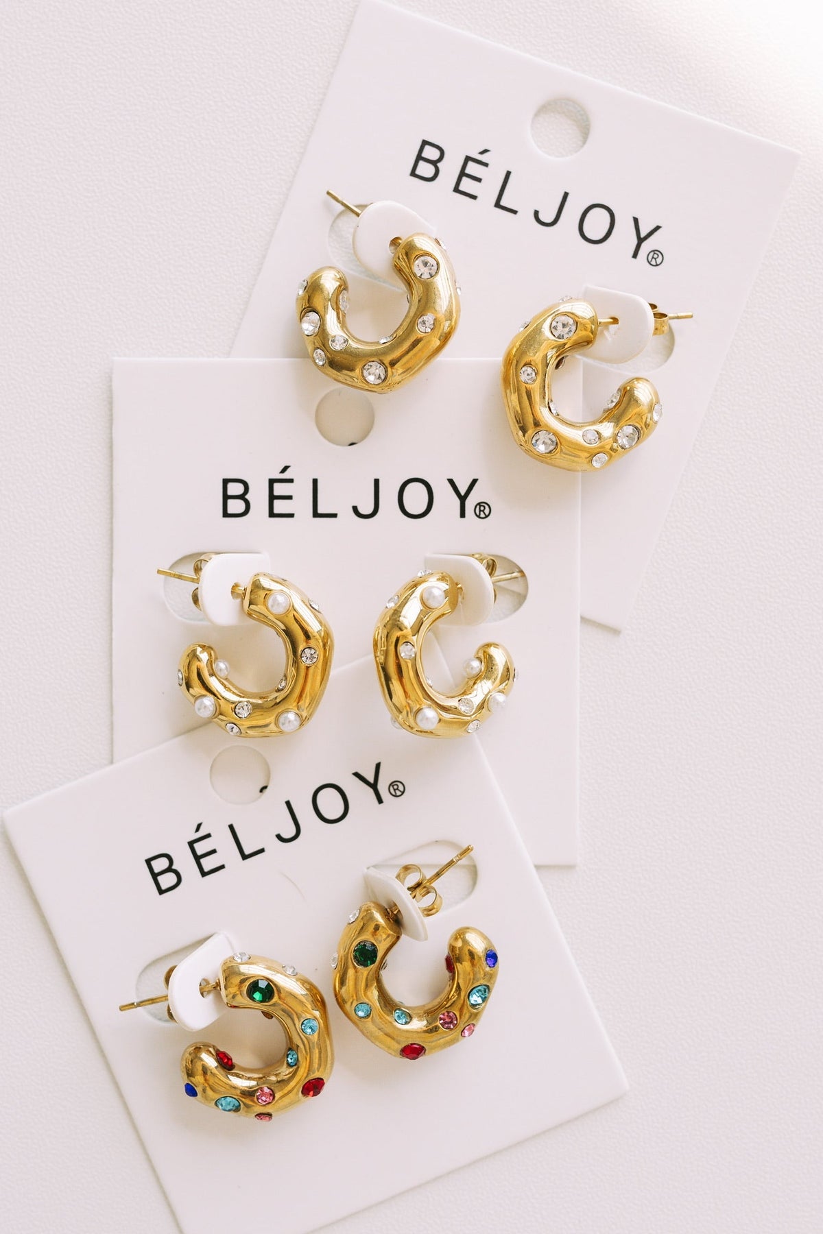 Ebby Hoop Earrings || Choose Color