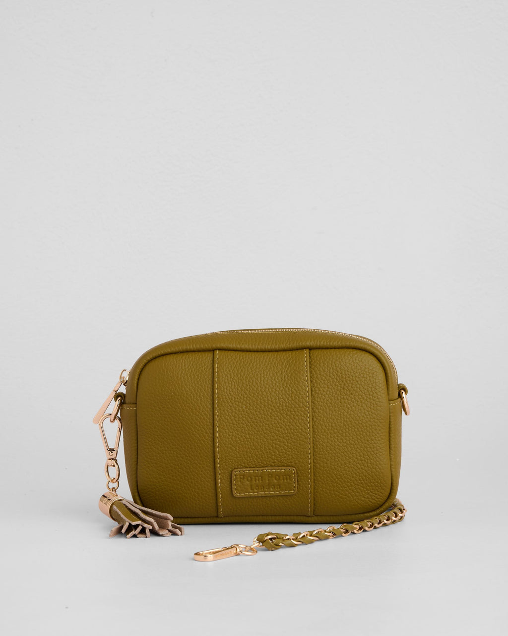Pom Pom London City Mini Olive Green