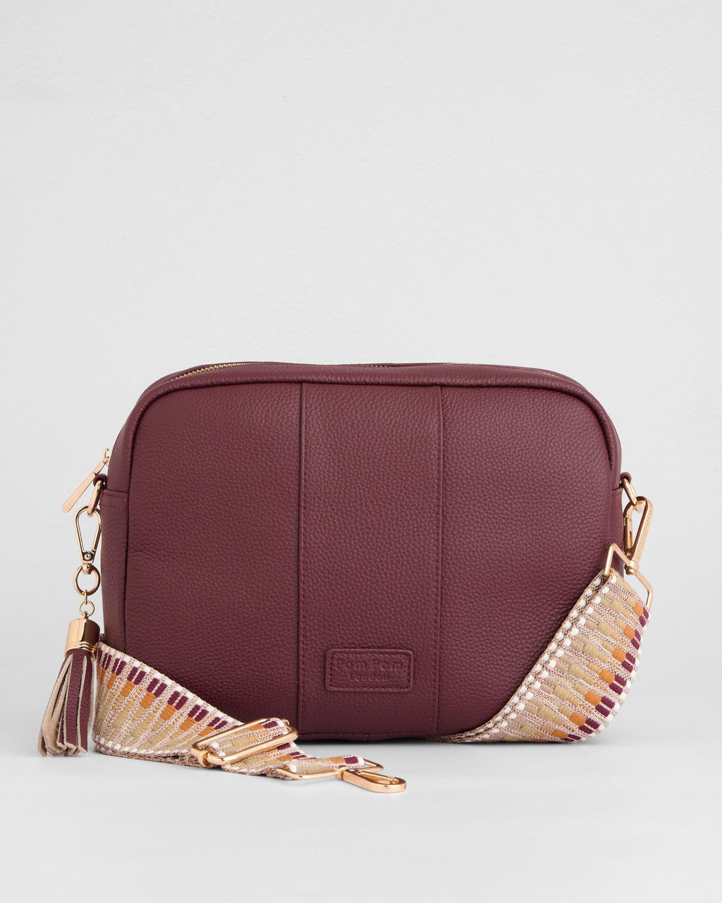 Pom Pom London City Plus Dark Maroon