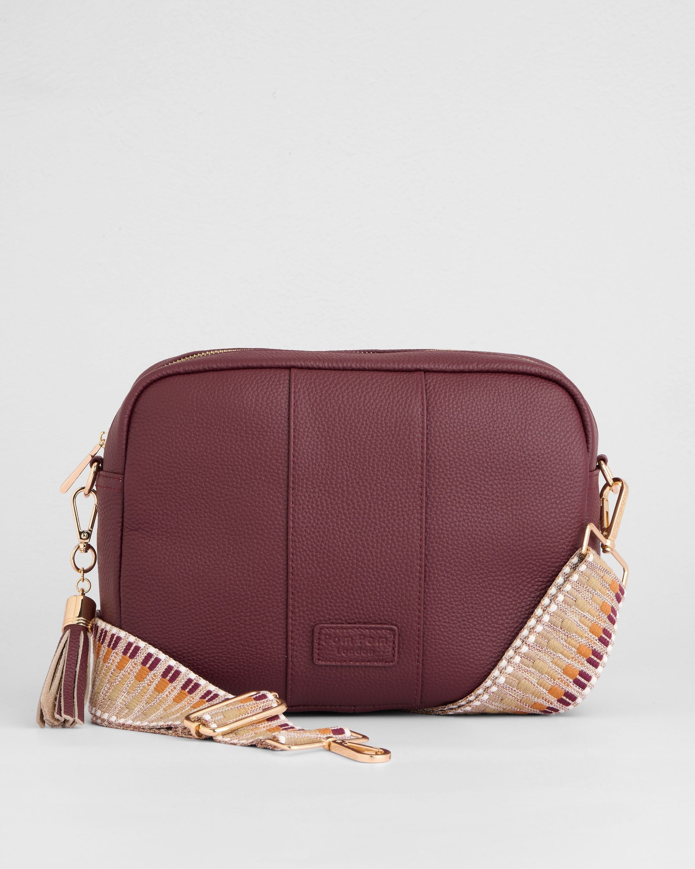 Pom Pom London City Plus Dark Maroon