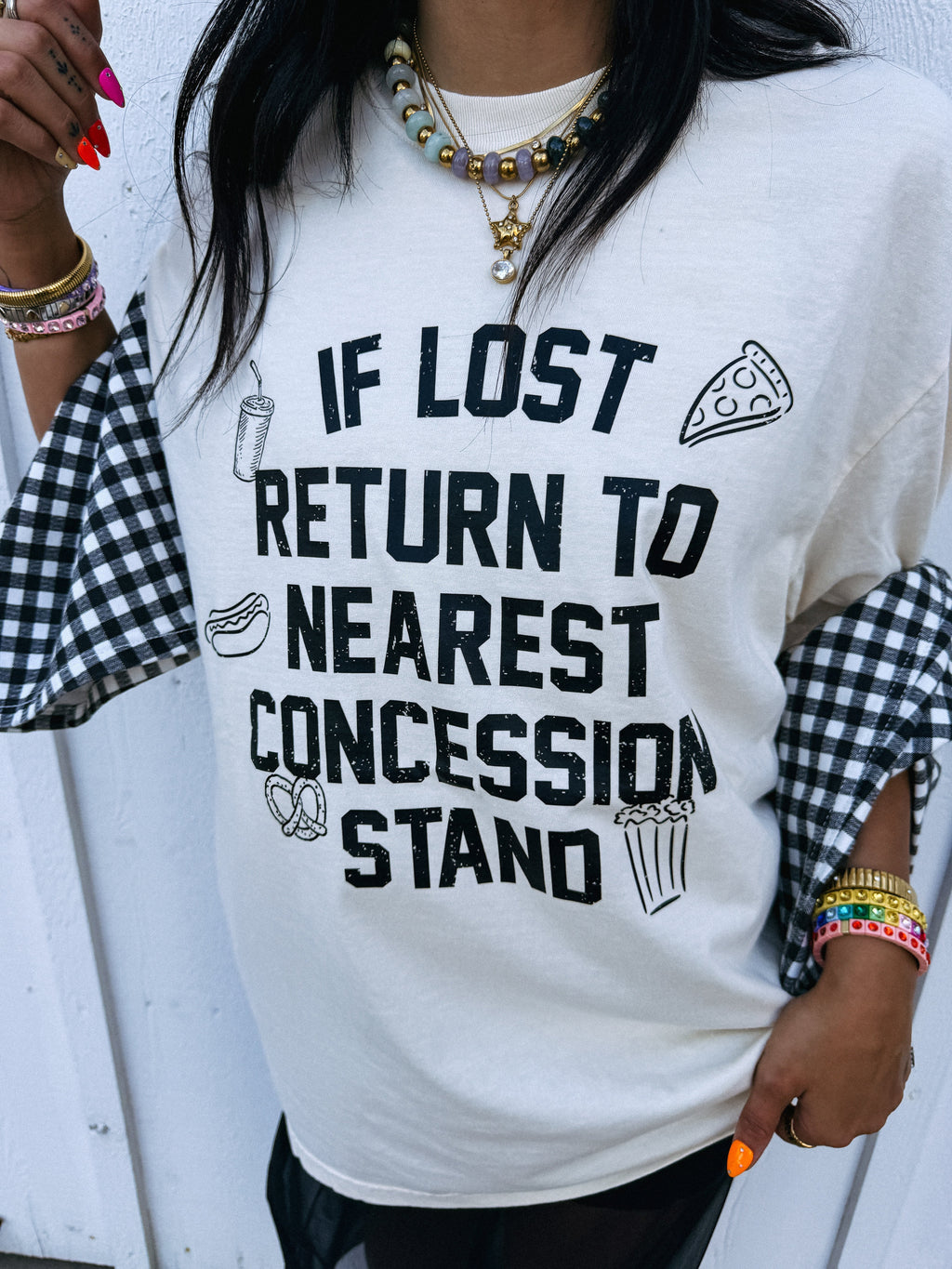 Concession Stand Graphic Tee - Ivory