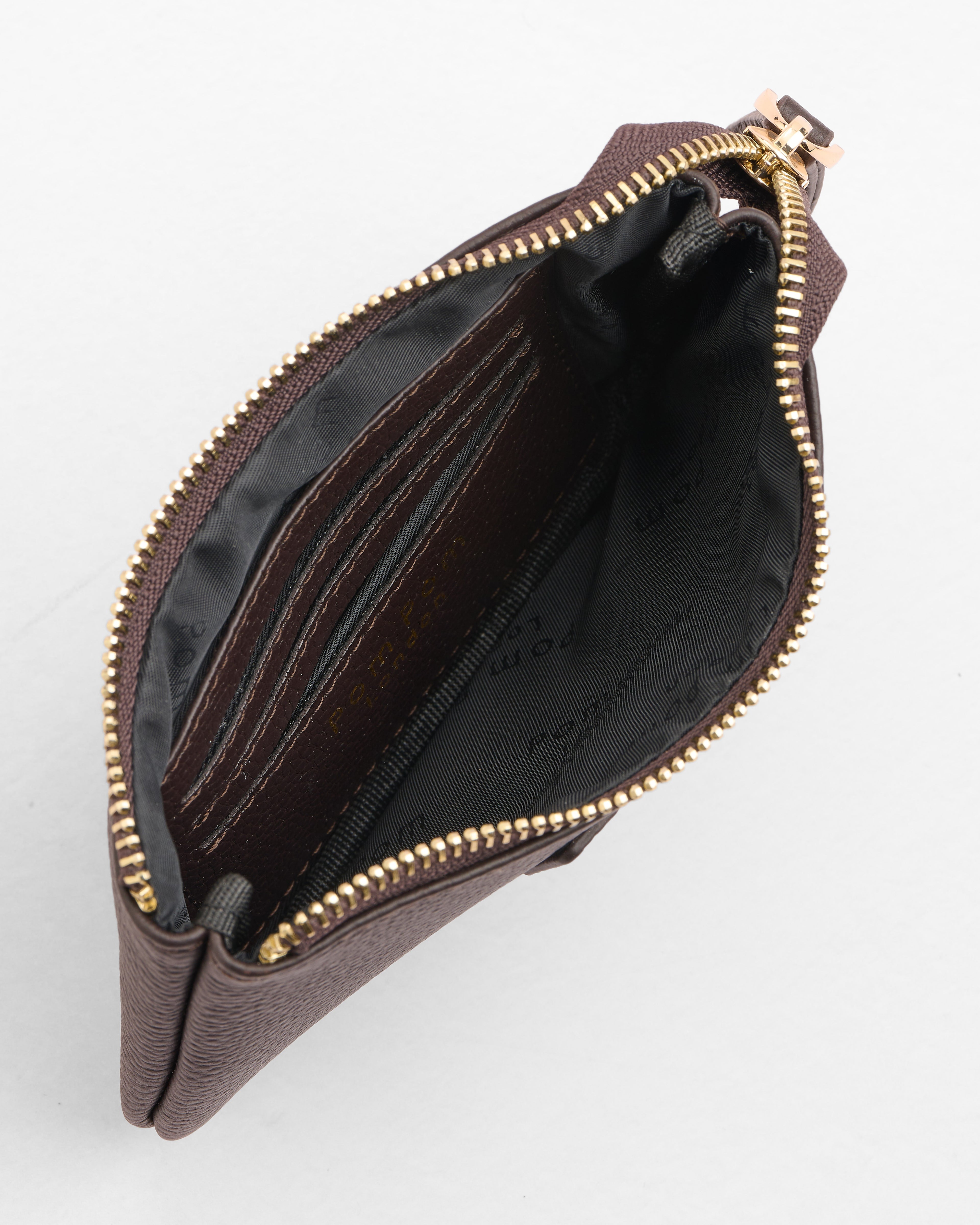 Chelsea Coin Purse Chocolate Plum