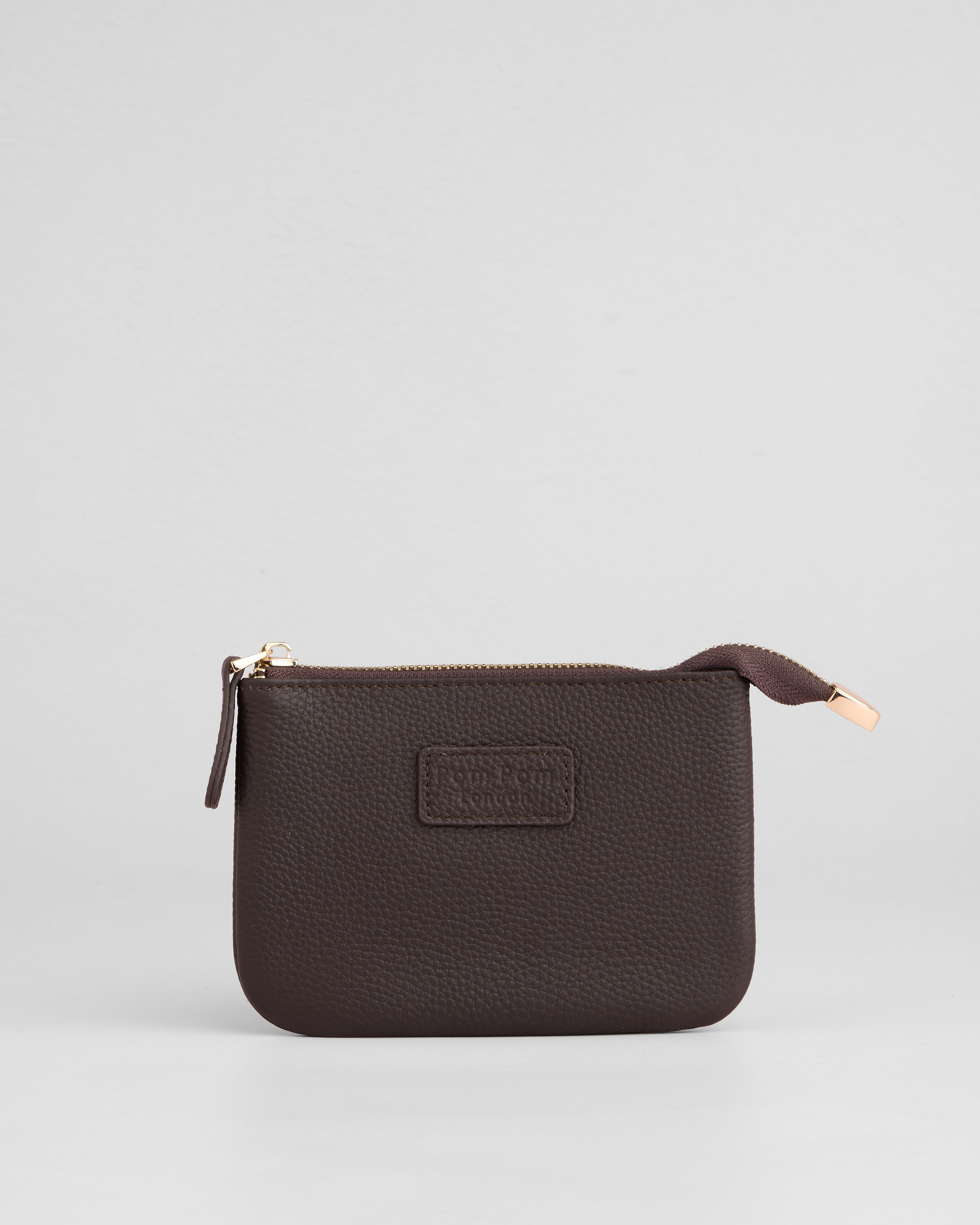 Chelsea Coin Purse Chocolate Plum