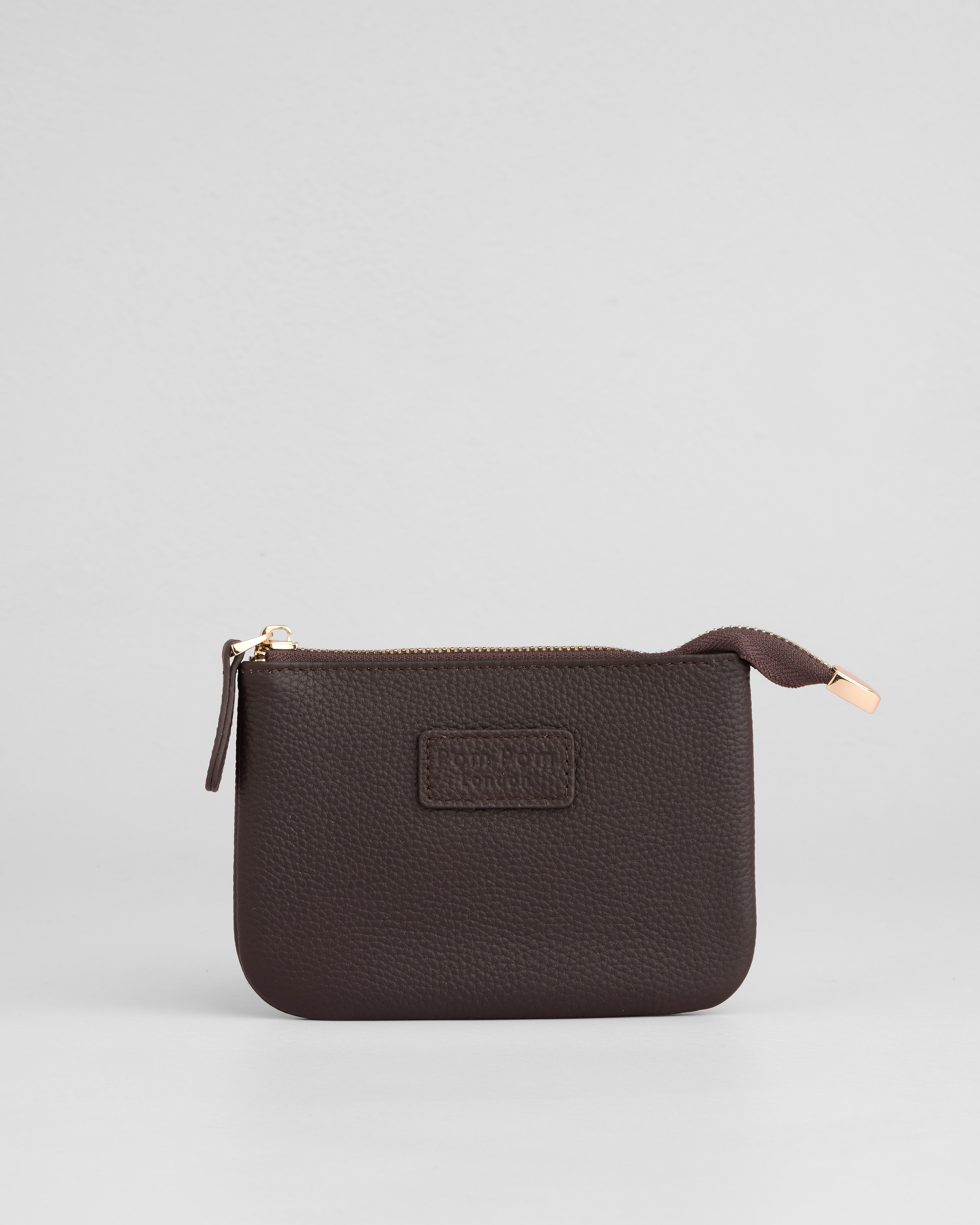 Chelsea Coin Purse Chocolate Plum