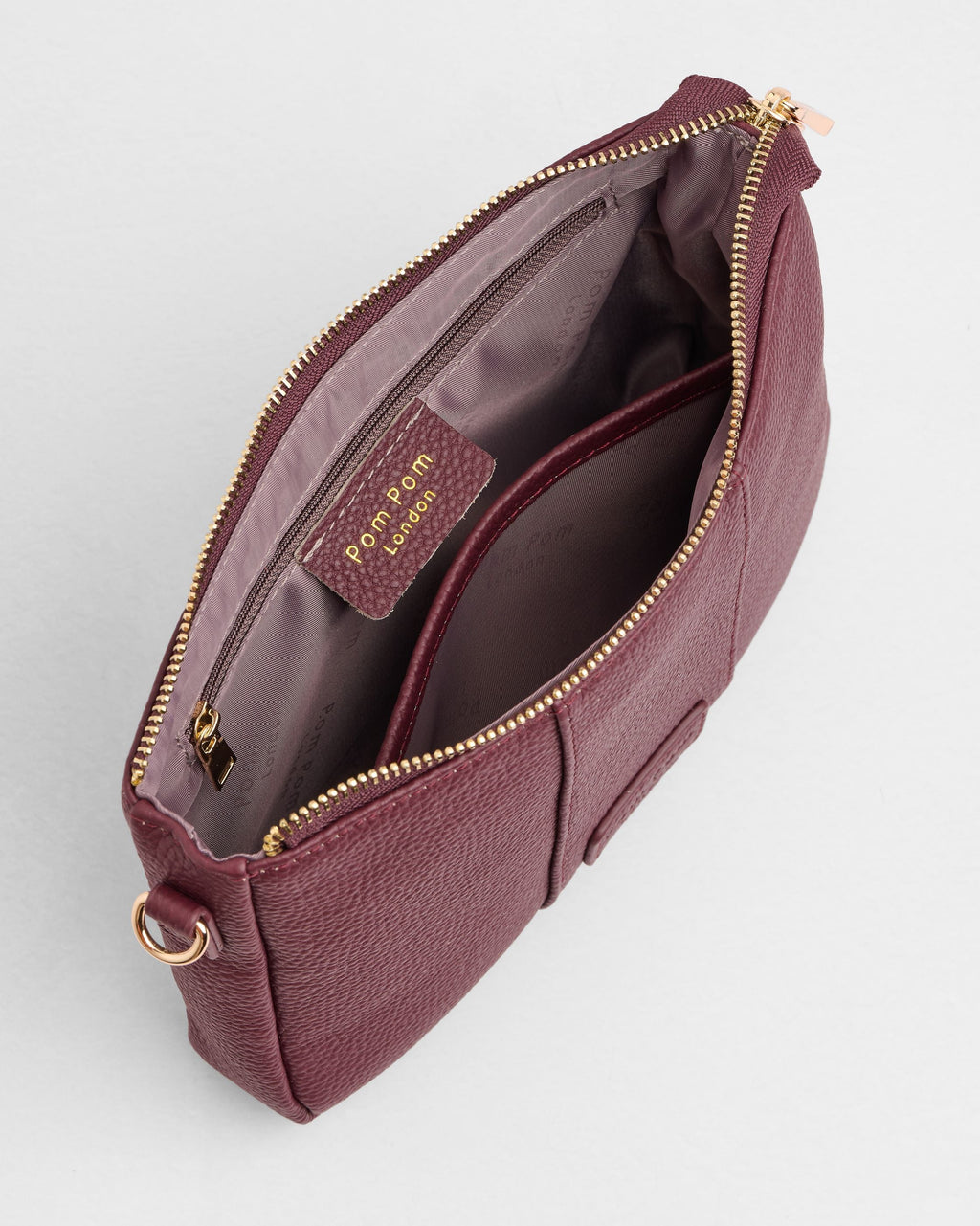 Pom Pom London City Slim Dark Maroon