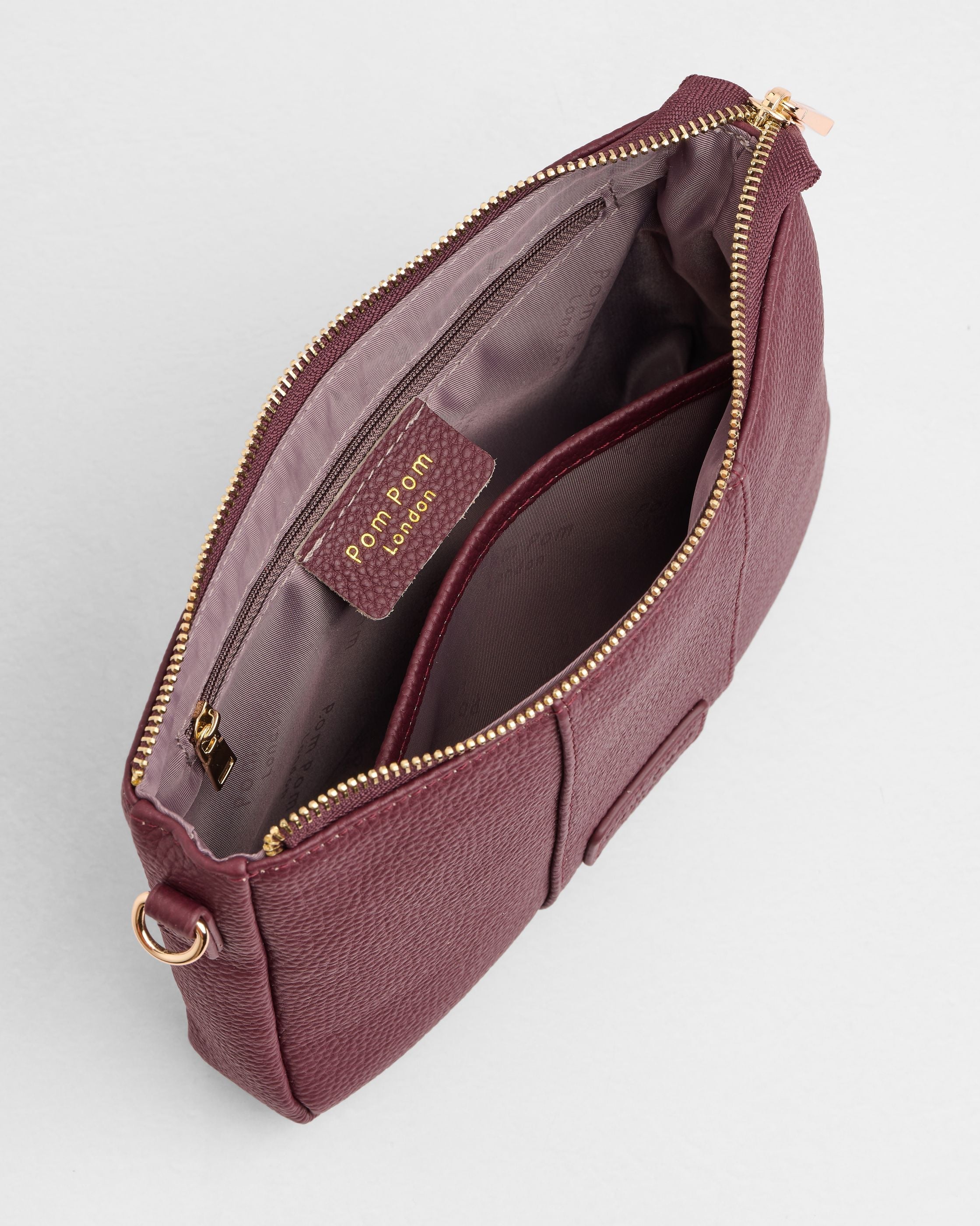 Pom Pom London City Slim Dark Maroon