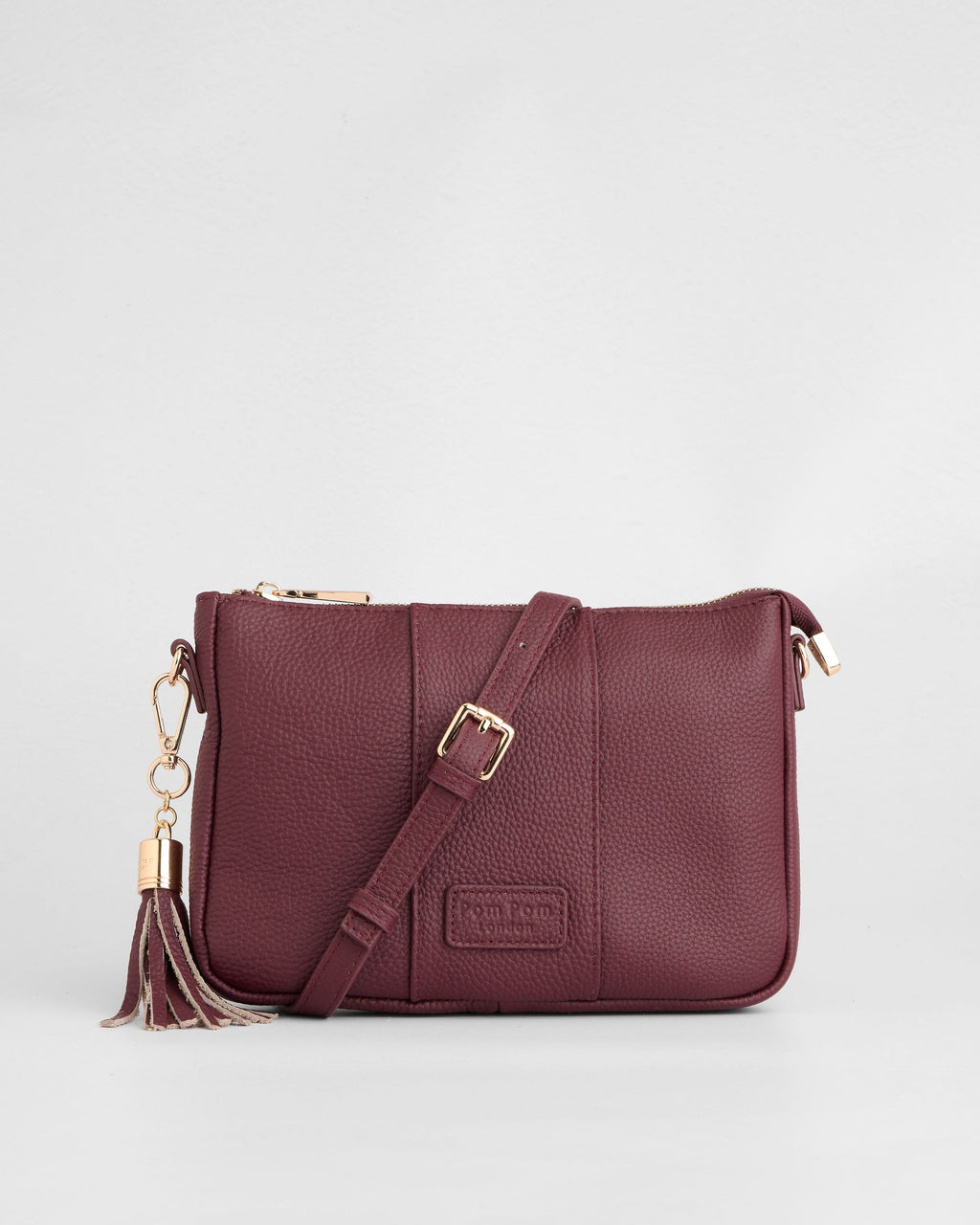 Pom Pom London City Slim Dark Maroon