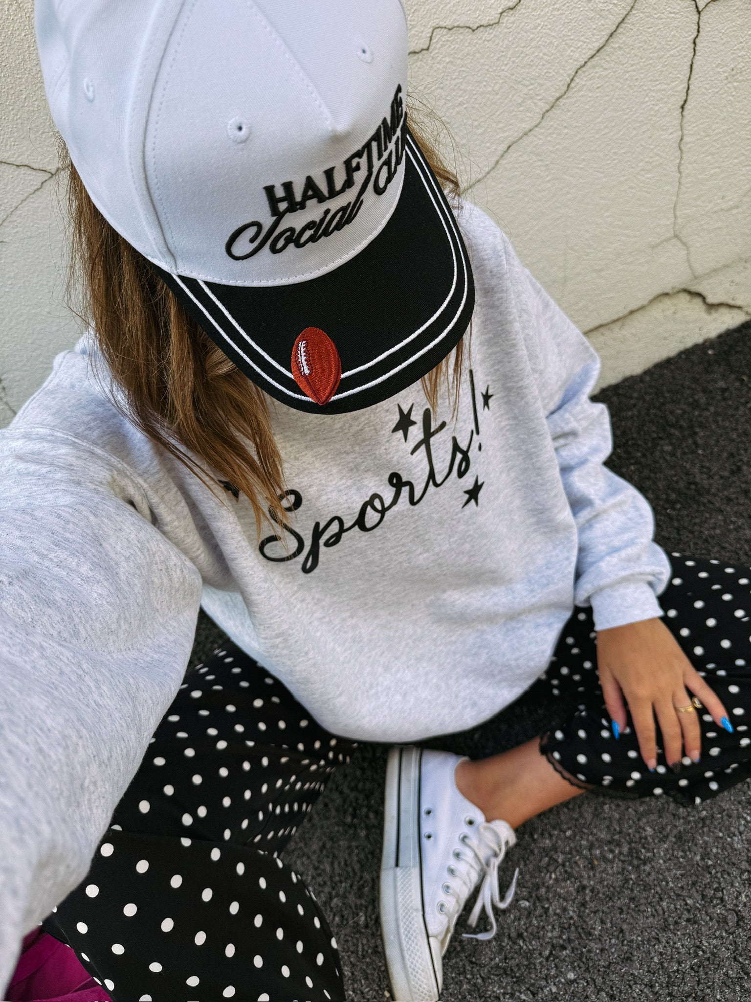 Sports! Sweatshirt - Hanes / Ash