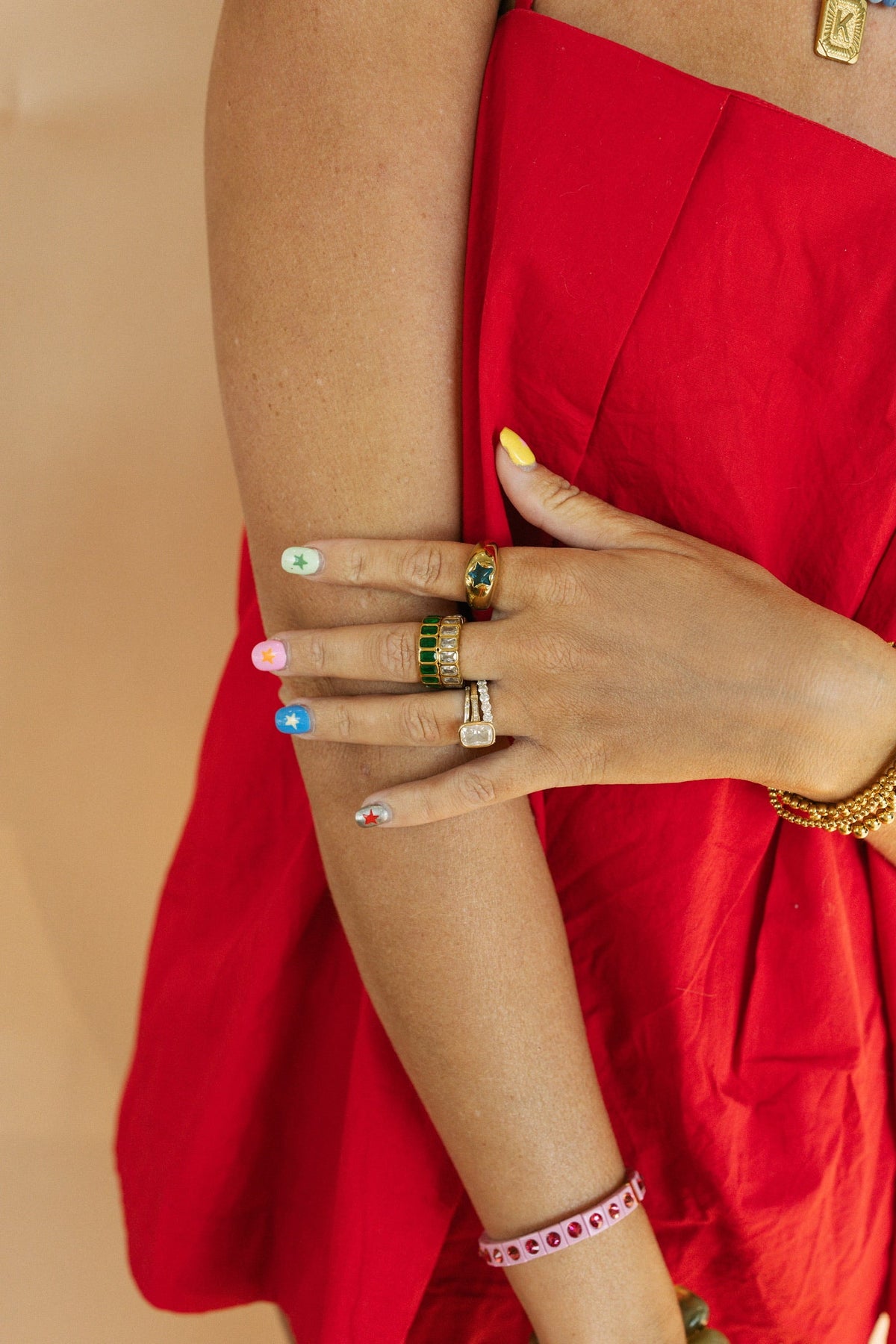 Crystal Eternity Ring 3