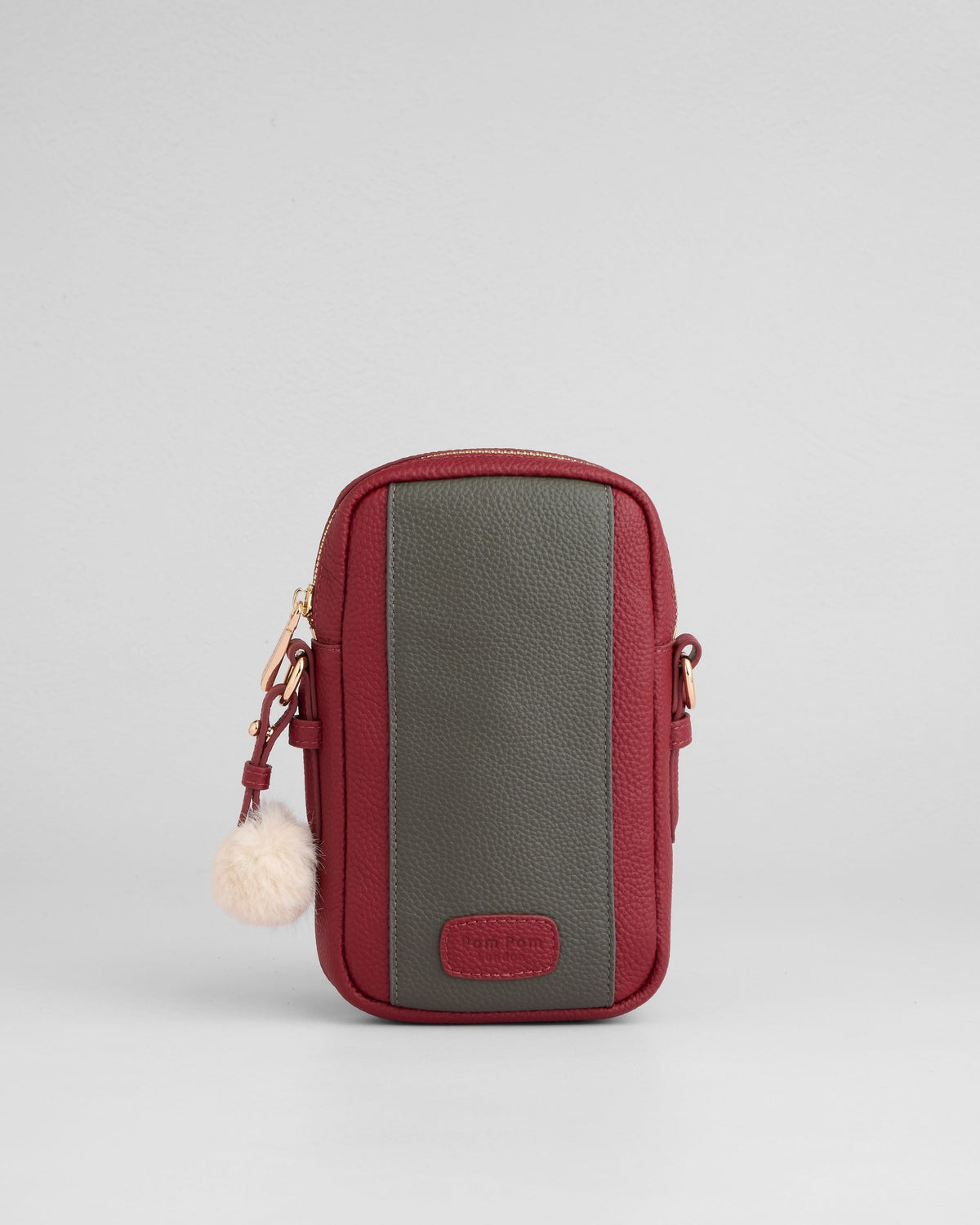 Pom Pom London Eaton Burnt Rhubarb & Volcano Grey