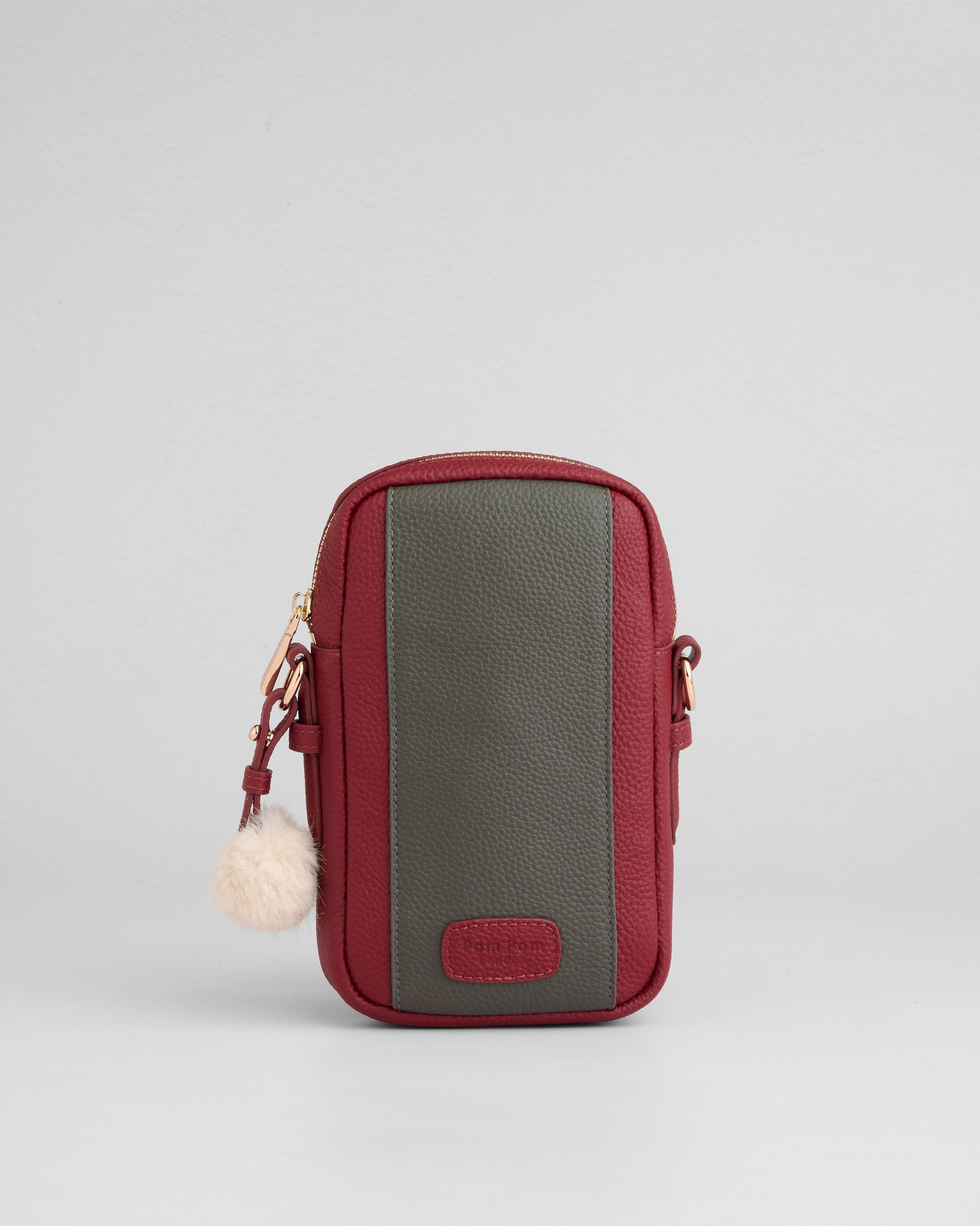 Pom Pom London Eaton Burnt Rhubarb & Volcano Grey