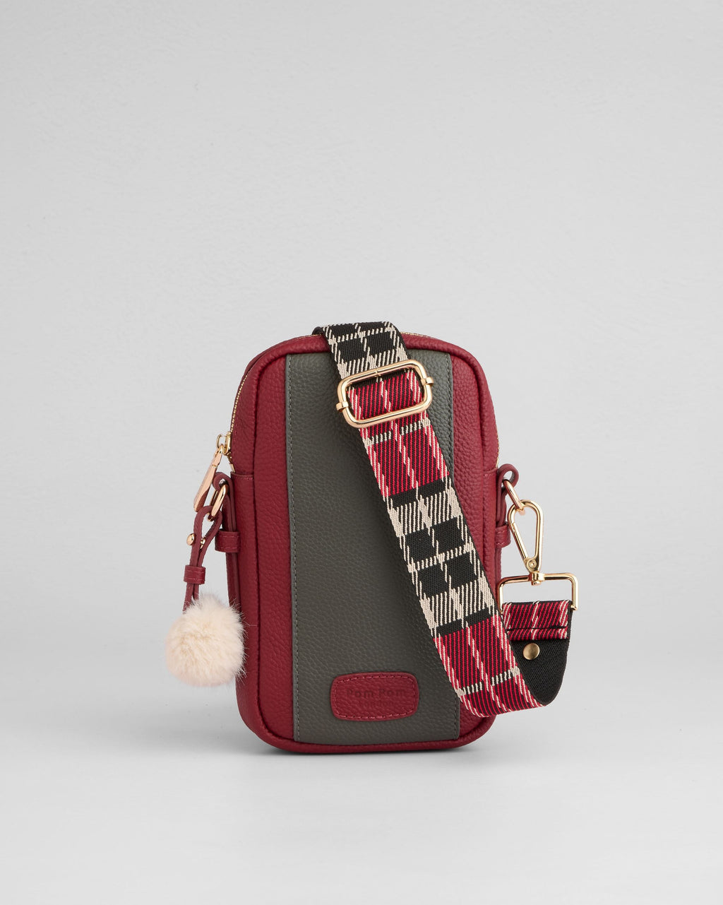Pom Pom London Eaton Burnt Rhubarb & Volcano Grey