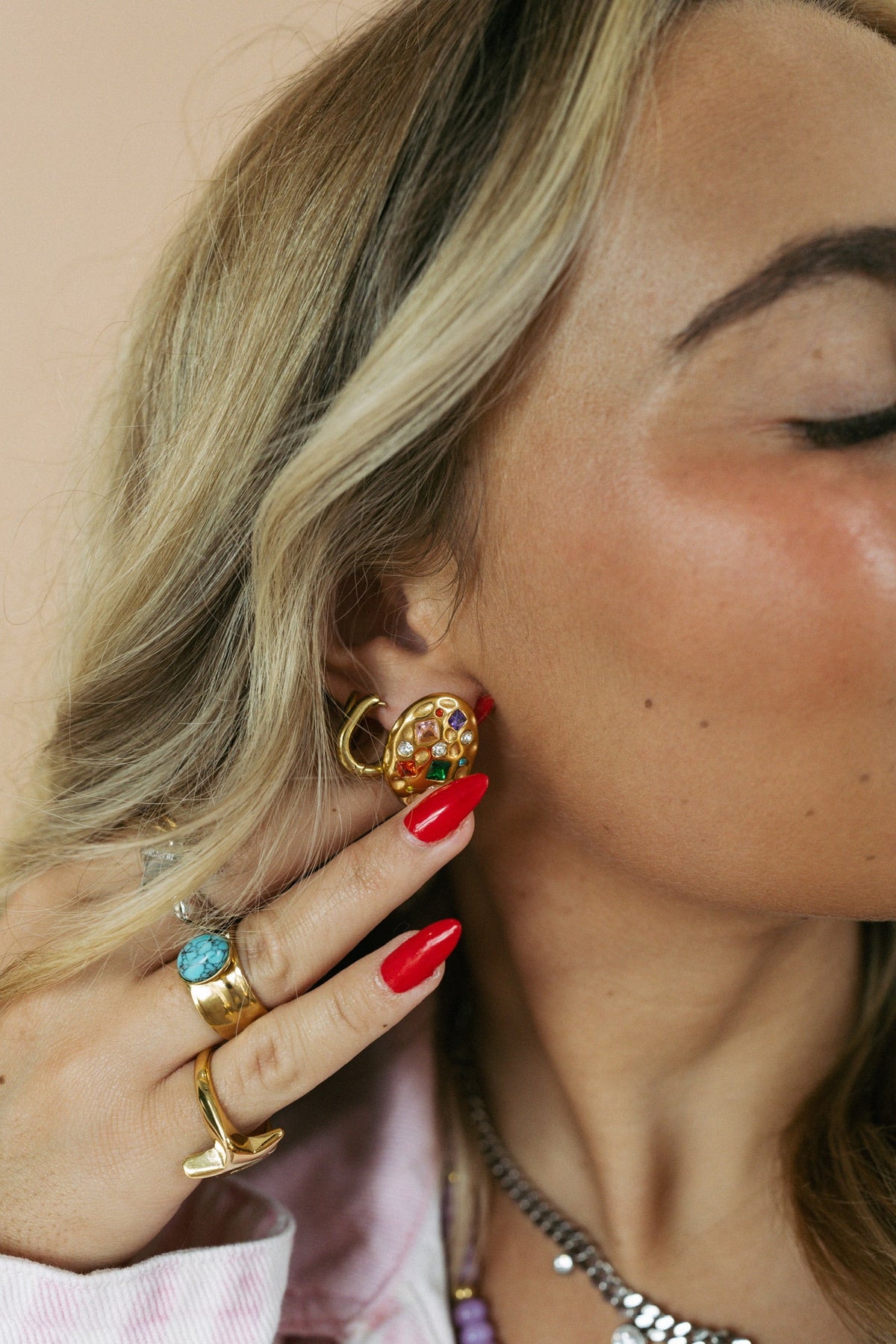 Confetti Stud Earrings 5